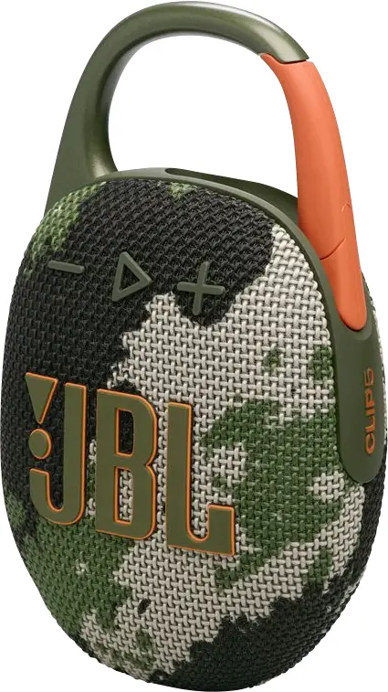 JBL Clip 5 Bluetooth® reproduktor přenosné, prachotěsný, vodotěsný maskáčová JBL Clip 5 Bluetooth® reproduktor přenosné, prachotěsný, vodotěsný maskáčová