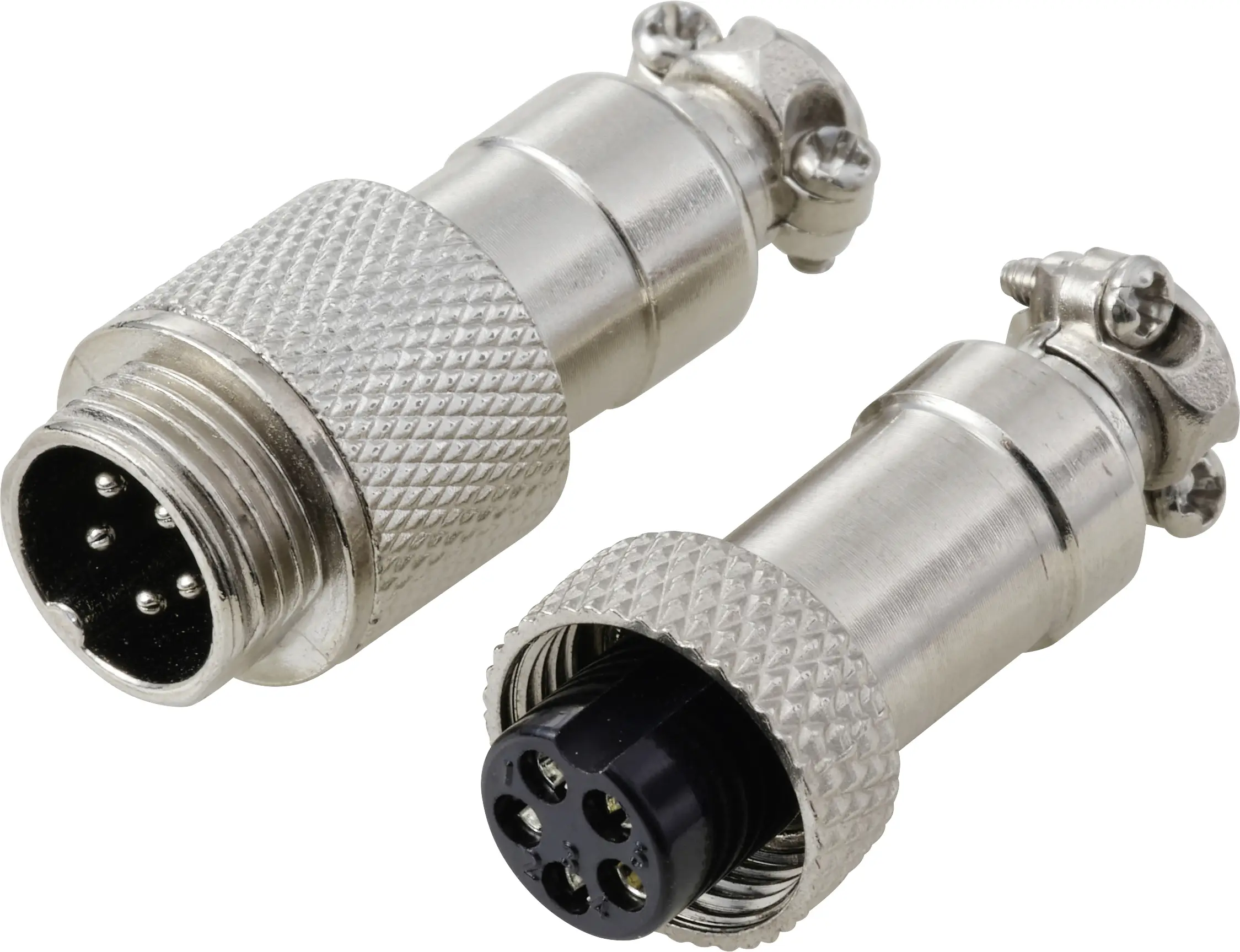 TRU COMPONENTS TC-13895568 kulatý konektor DIN, 1 sada