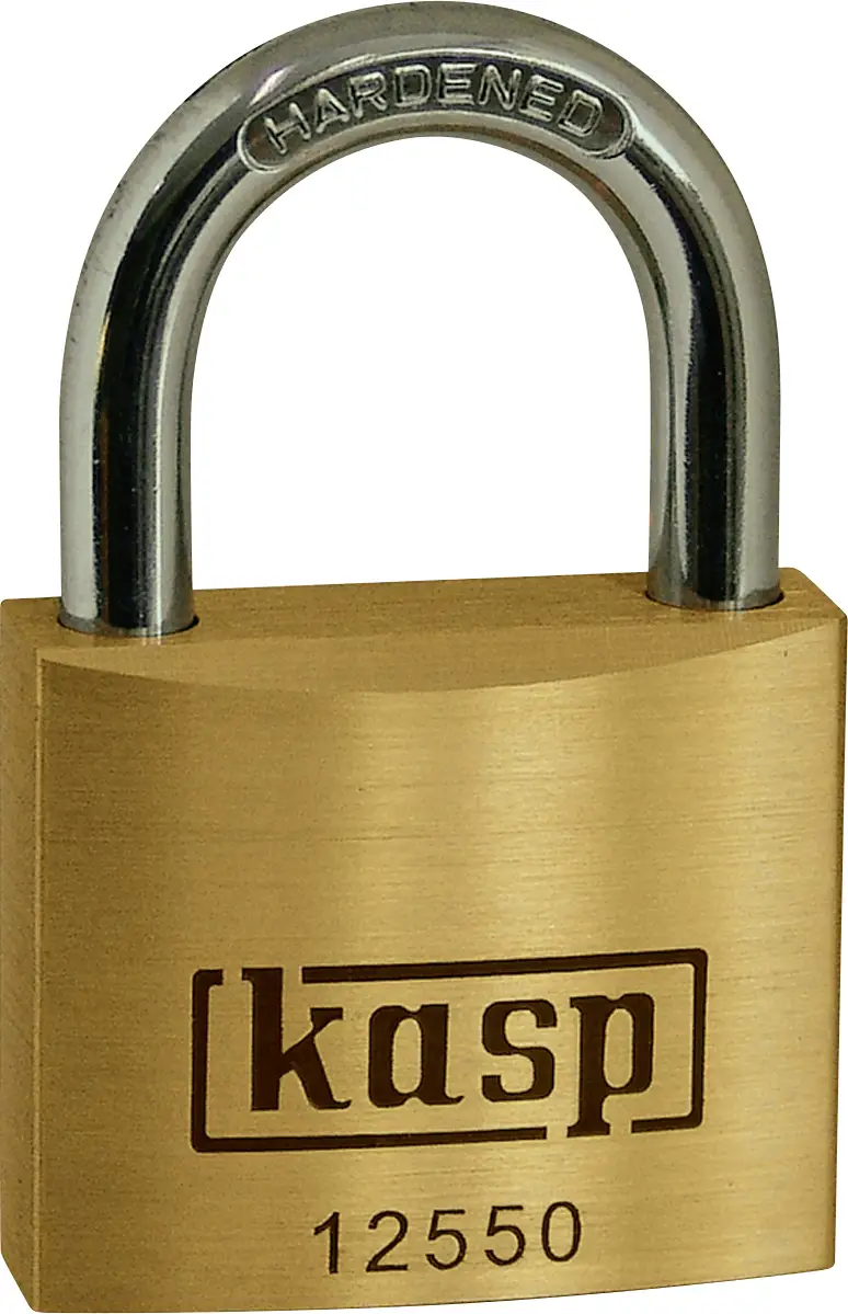 Kasp K12550D visací zámek na klíč, 50 mm, mosaz Kasp K12550D visací zámek na klíč, 50 mm, mosaz