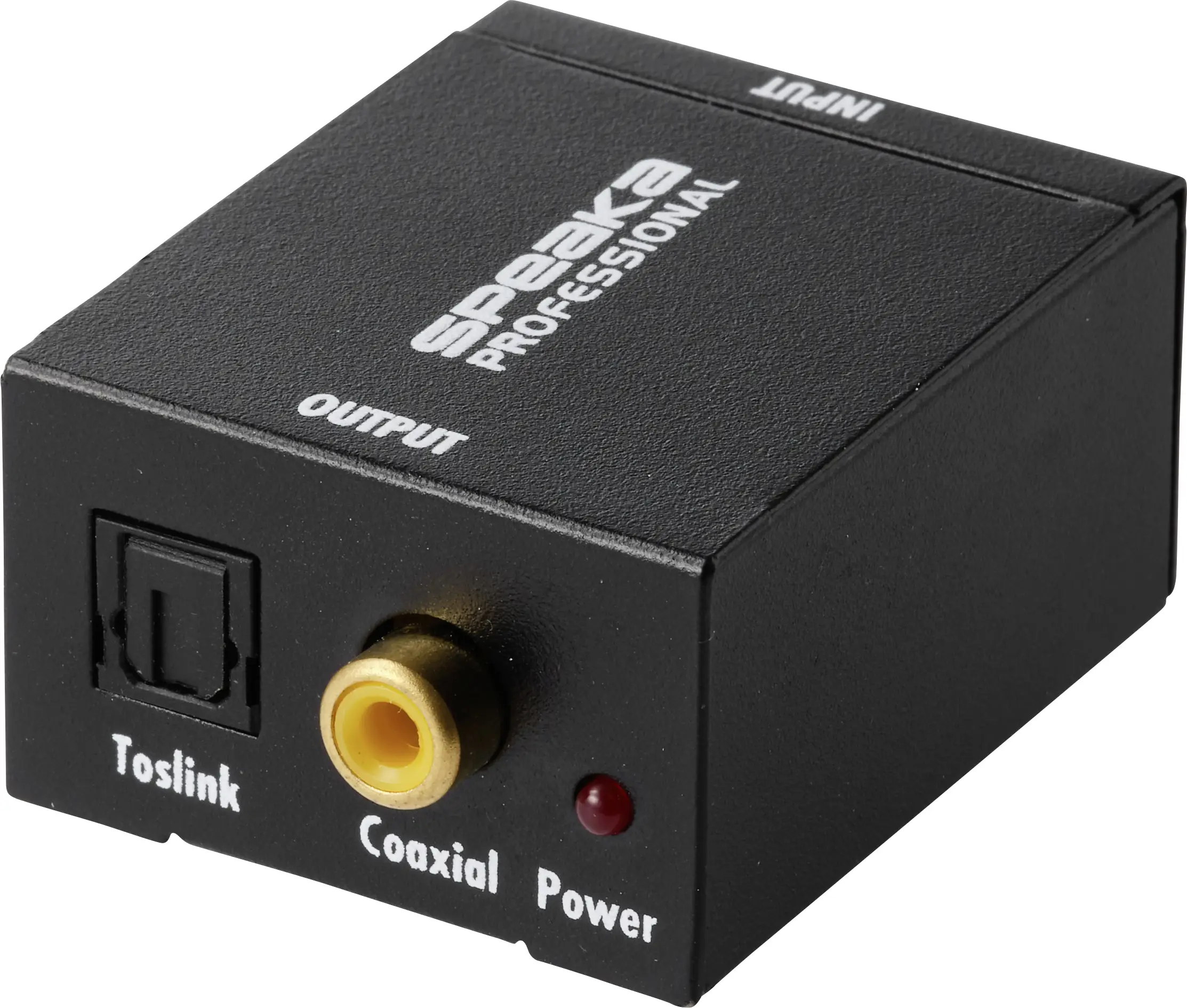 SpeaKa Professional AV konvertor SP-ATDAC-100 [cinch - Toslink, cinch digitální]