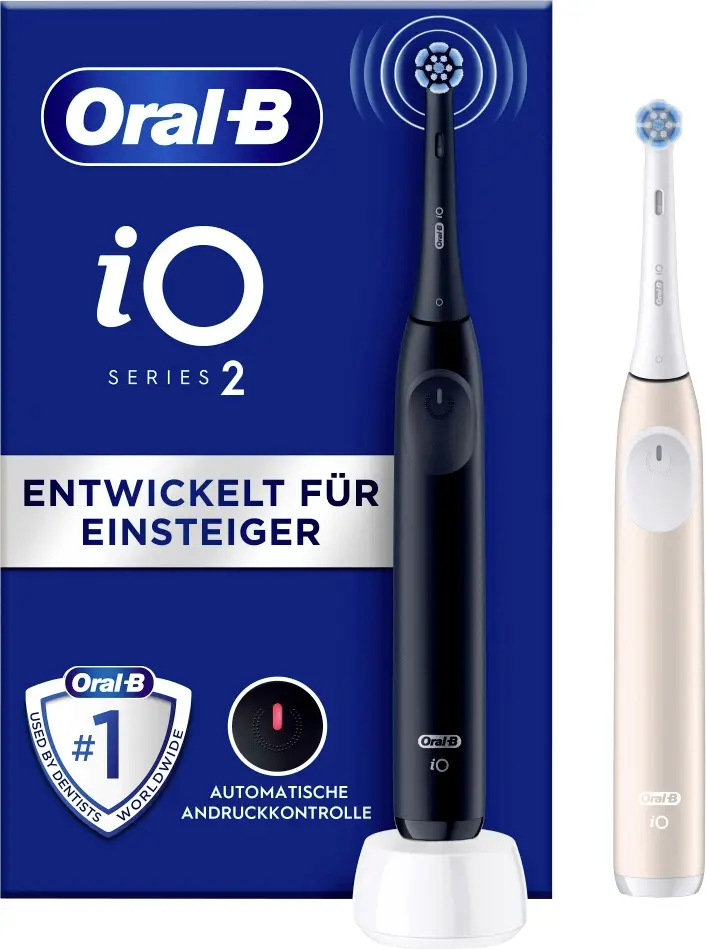 Oral-B Braun Oral-B iO Series 2 Night Black/Cal elektrický kartáček na zuby, sonický, černá, růžová, 62470 Oral-B Braun Oral-B iO Series 2 Night Black/Cal elektrický kartáček na zuby, sonický, černá, růžová, 62470