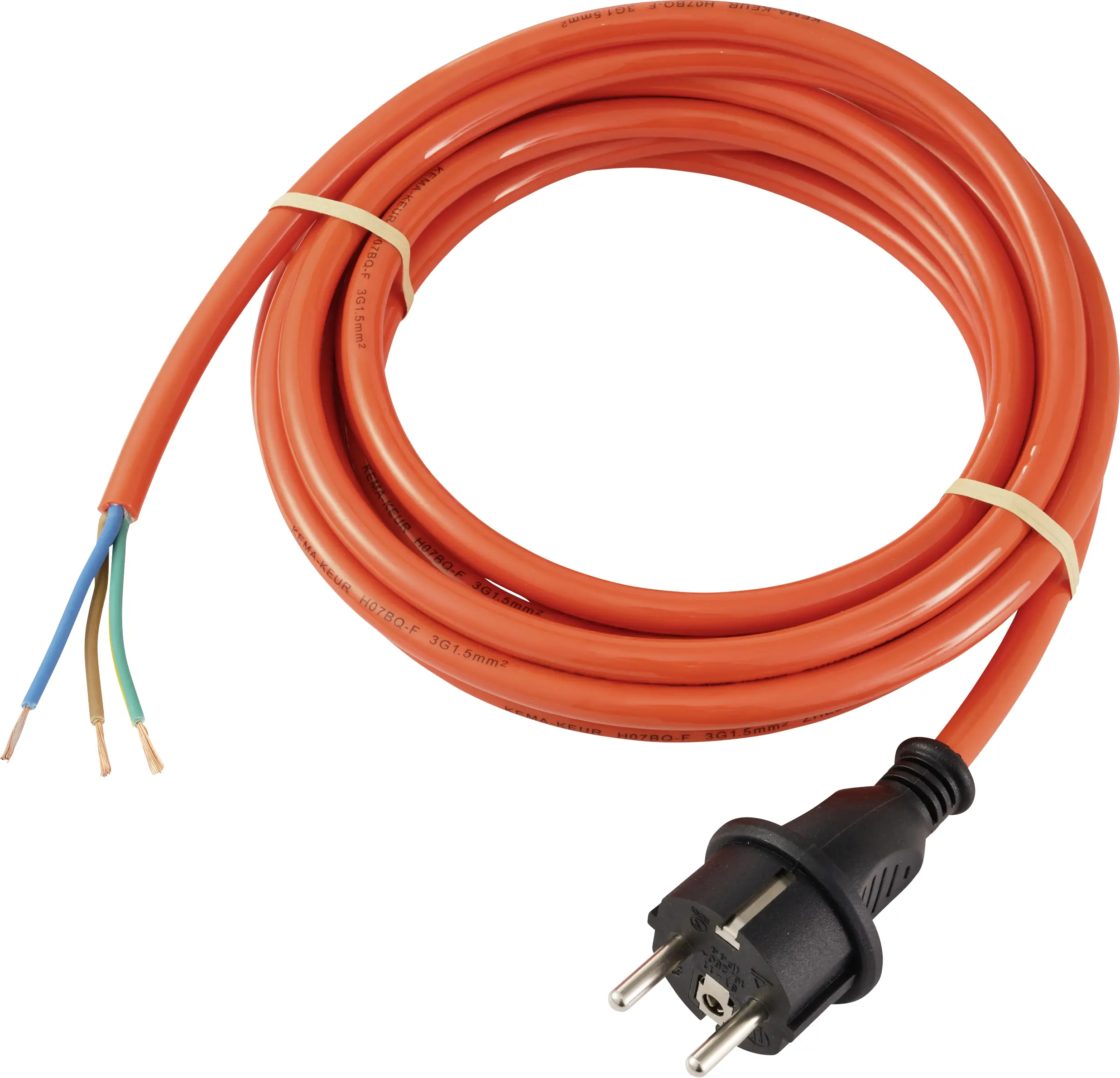Sygonix SY-6978286 napájecí kabel oranžová 5.00 m Sygonix SY-6978286 napájecí kabel oranžová 5.00 m