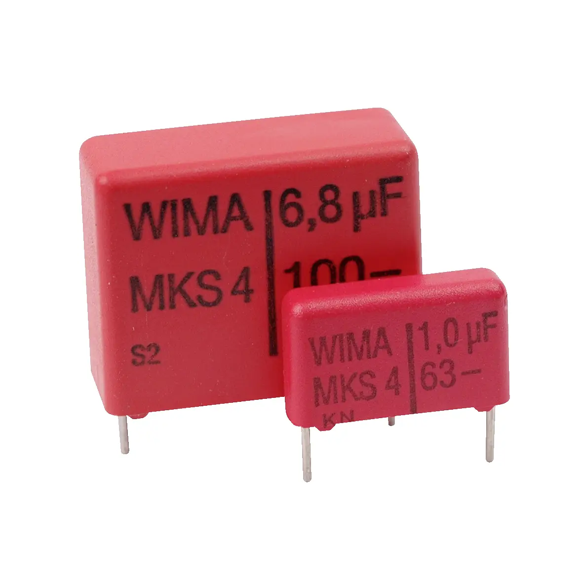 Wima MKS4D031002A00KSSD 1 ks fóliový kondenzátor MKT radiální 100 nF 100 V/DC, 63 V/AC 10 % 7.5 mm (d x š x v) 10.0 x 2.5 x 7.0 mm