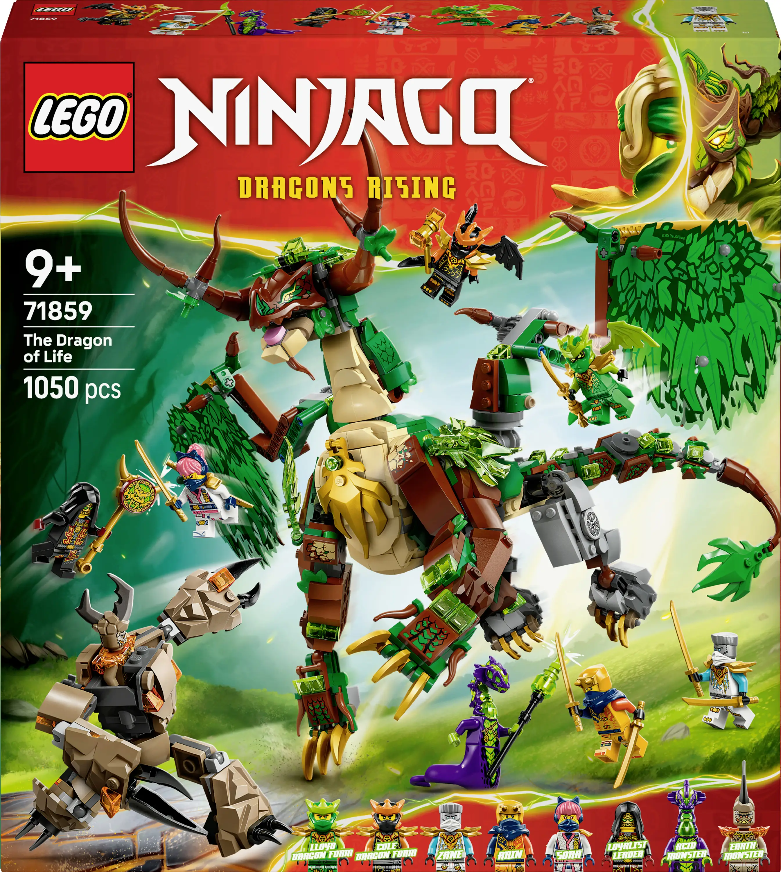 71859 LEGO® NINJAGO Drah života (71859); drak hračky 71859 LEGO® NINJAGO Drah života (71859); drak hračky