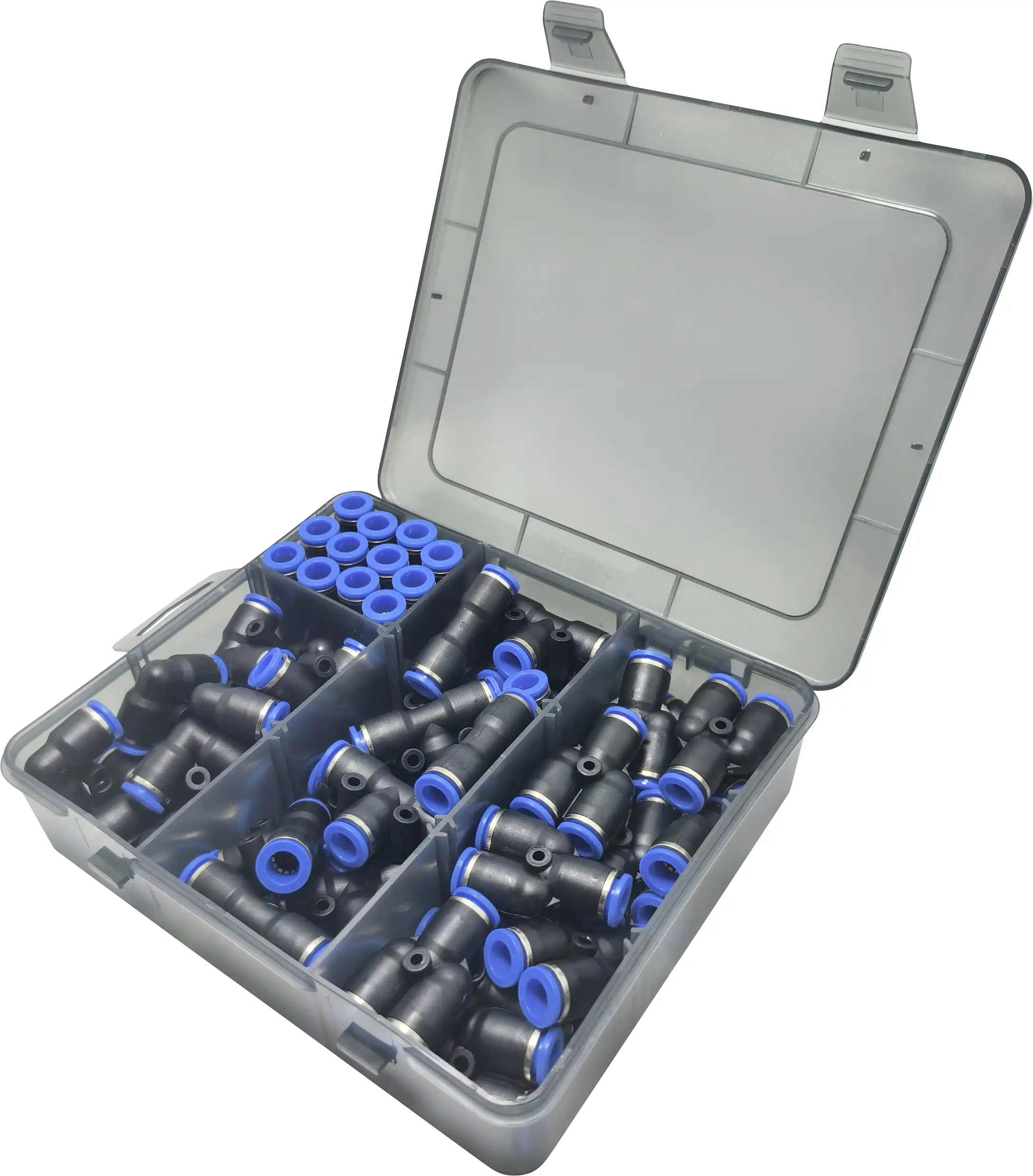 TRU COMPONENTS pneumatická spojka TC-14109144 TC-Fitting set - 8 mm Ø vedení: 8 mm 48 ks TRU COMPONENTS pneumatická spojka TC-14109144 TC-Fitting set - 8 mm Ø vedení: 8 mm 48 ks