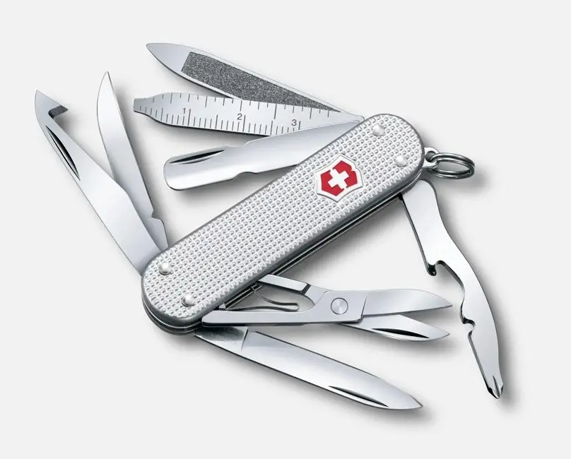 Victorinox V-0.63 81.26 V-0.63 81.26 kapesní nůž počet funkcí 15 šedá Victorinox V-0.63 81.26 V-0.63 81.26 kapesní nůž počet funkcí 15 šedá