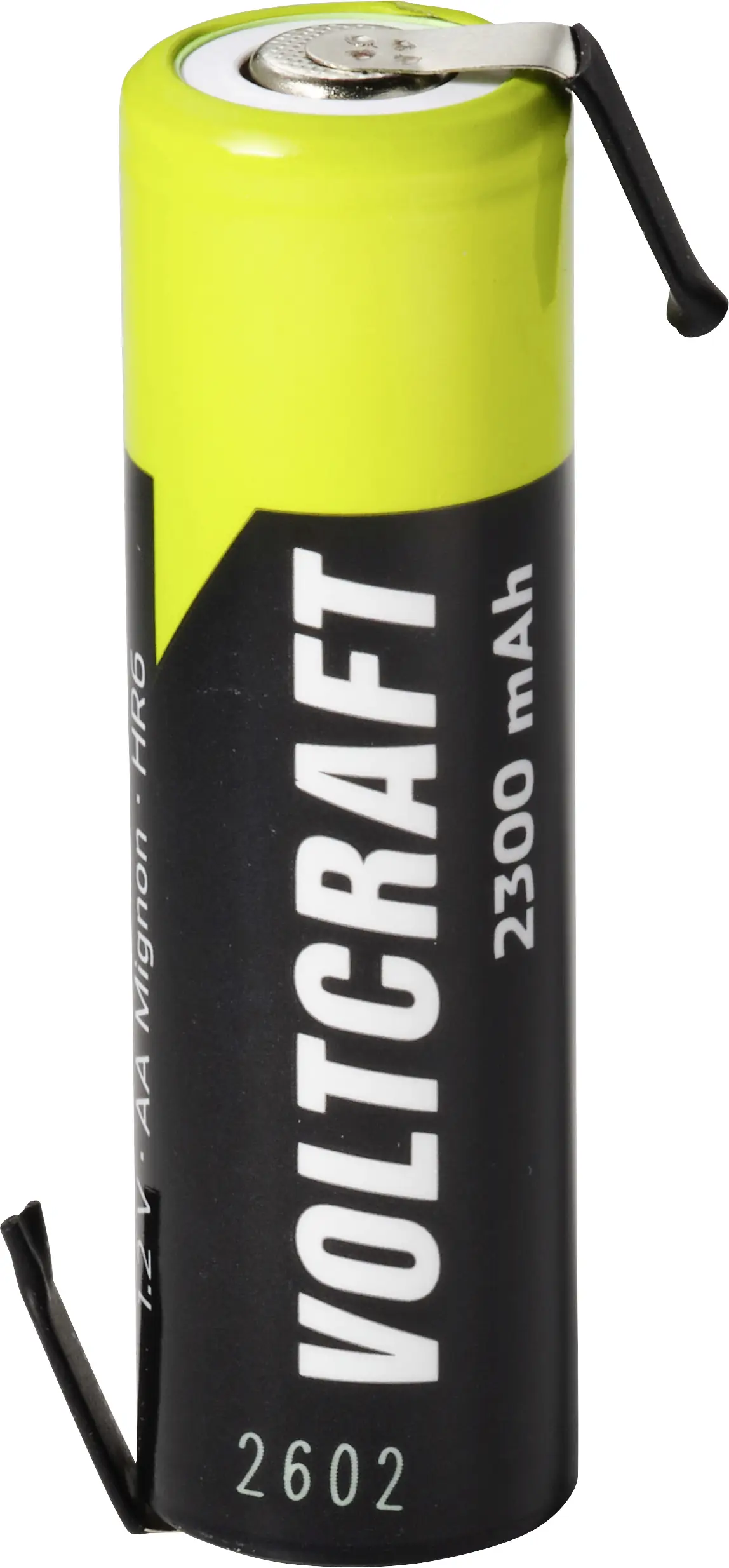 VOLTCRAFT akumulátor AA AA pájecí špička ve tvaru Z, odolné vůči vysokým proudům Ni-MH 1.2 V 2300 mAh 1 ks VOLTCRAFT akumulátor AA AA pájecí špička ve tvaru Z, odolné vůči vysokým proudům Ni-MH 1.2 V 2300 mAh 1 ks