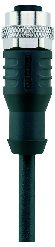 Escha AL-WAK4-2/S370 připojovací kabel pro senzory - aktory, 8043811, piny: 4, 2.0 m, 1 ks