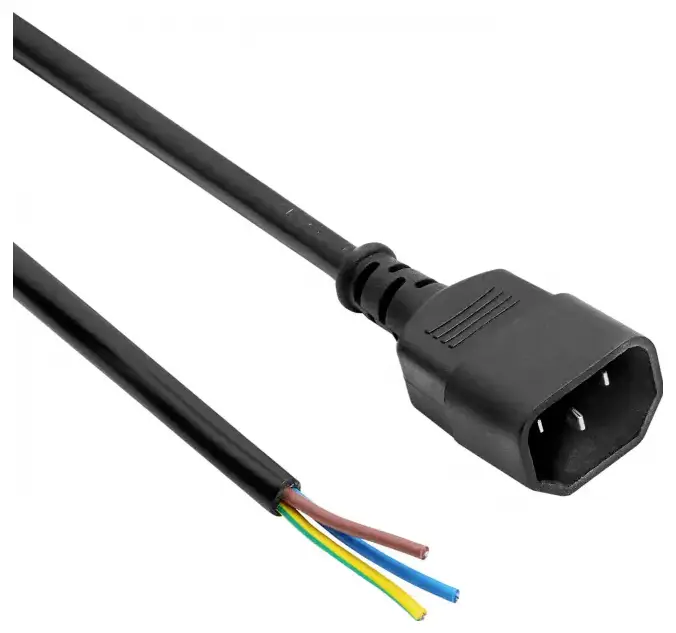 Akyga napájecí kabel 1 m černá Akyga napájecí kabel 1 m černá