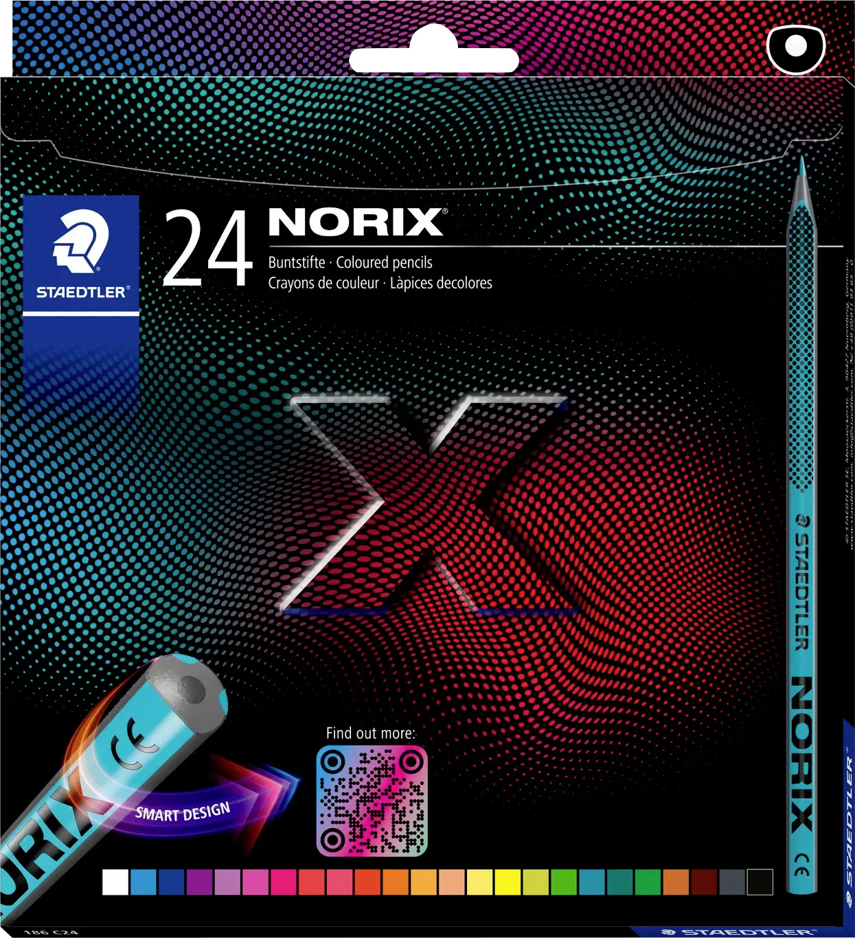 Staedtler pastelka NORIX 186 C24 24 ks