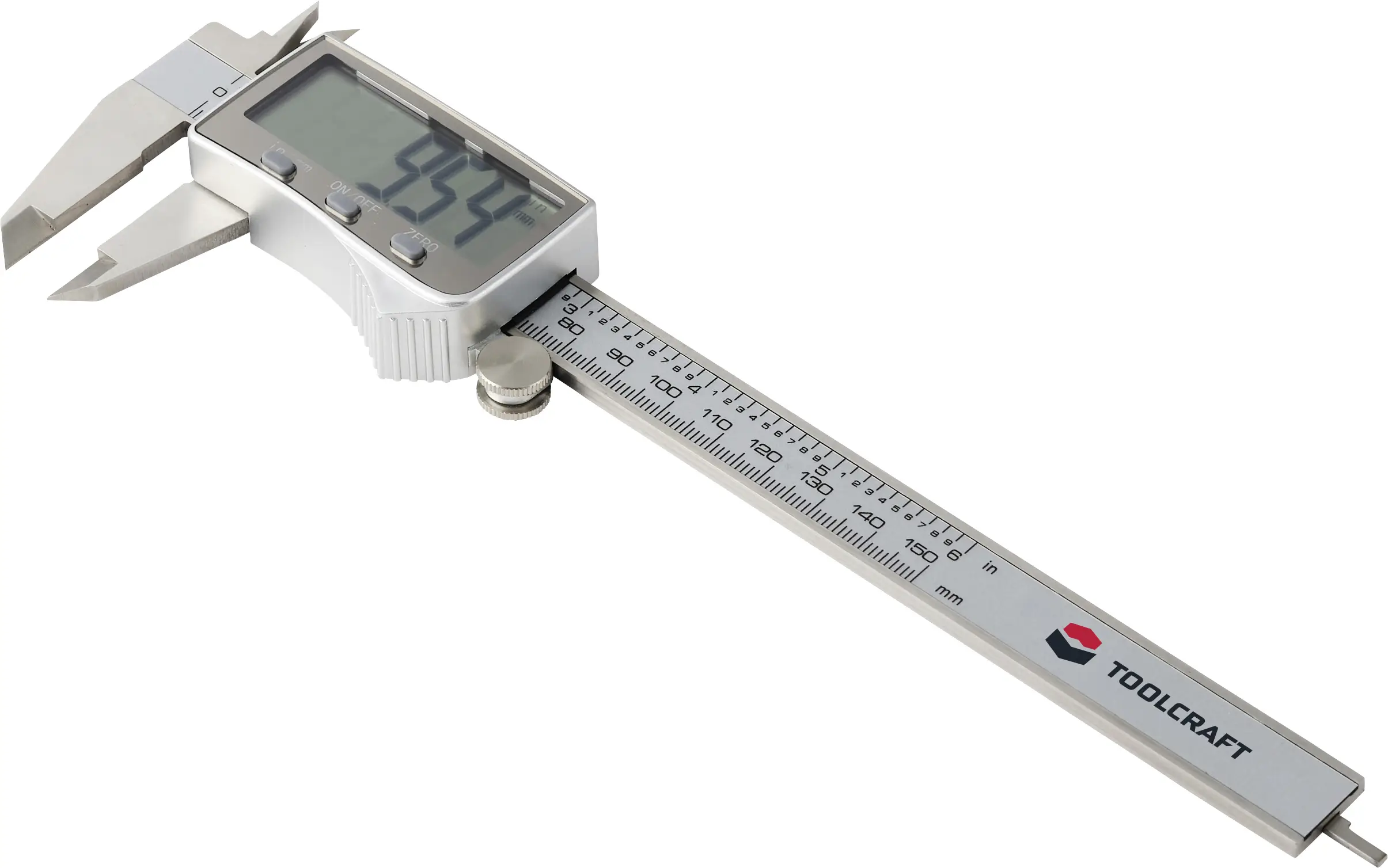 TOOLCRAFT TO-10668723 digitální posuvné měřítko 150 mm TOOLCRAFT TO-10668723 digitální posuvné měřítko 150 mm