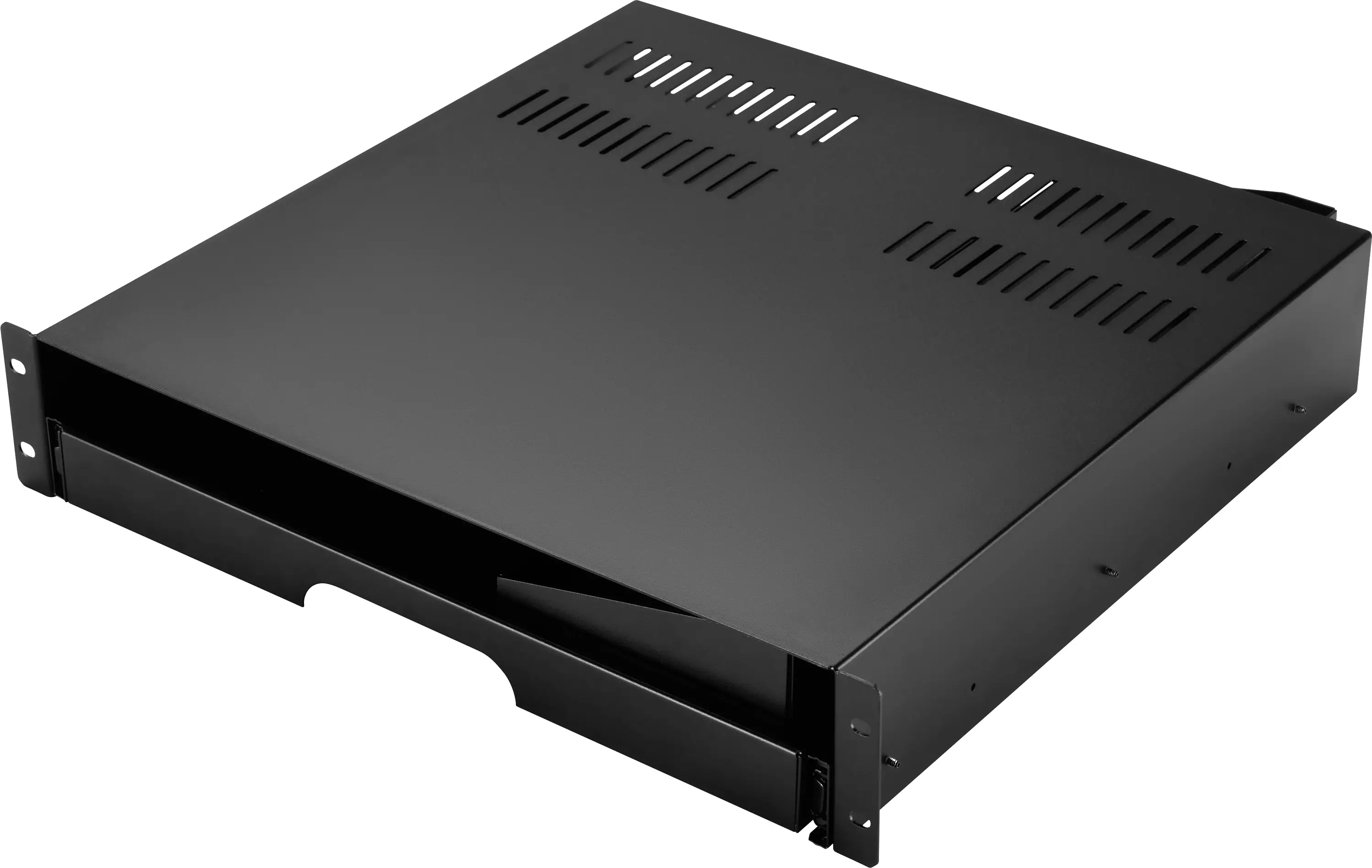 Renkforce RF-7112620 19 palec šuplík pro datové skříně 2 U vysouvací Vhodné pro hloubku skříně: od 500 mm černá Renkforce RF-7112620 19 palec šuplík pro datové skříně 2 U vysouvací Vhodné pro hloubku skříně: od 500 mm černá