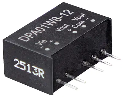 MEAN WELL DPA01W8-12 DC/DC měnič napětí 0.042 A 1 W Obsah 1 ks MEAN WELL DPA01W8-12 DC/DC měnič napětí 0.042 A 1 W Obsah 1 ks