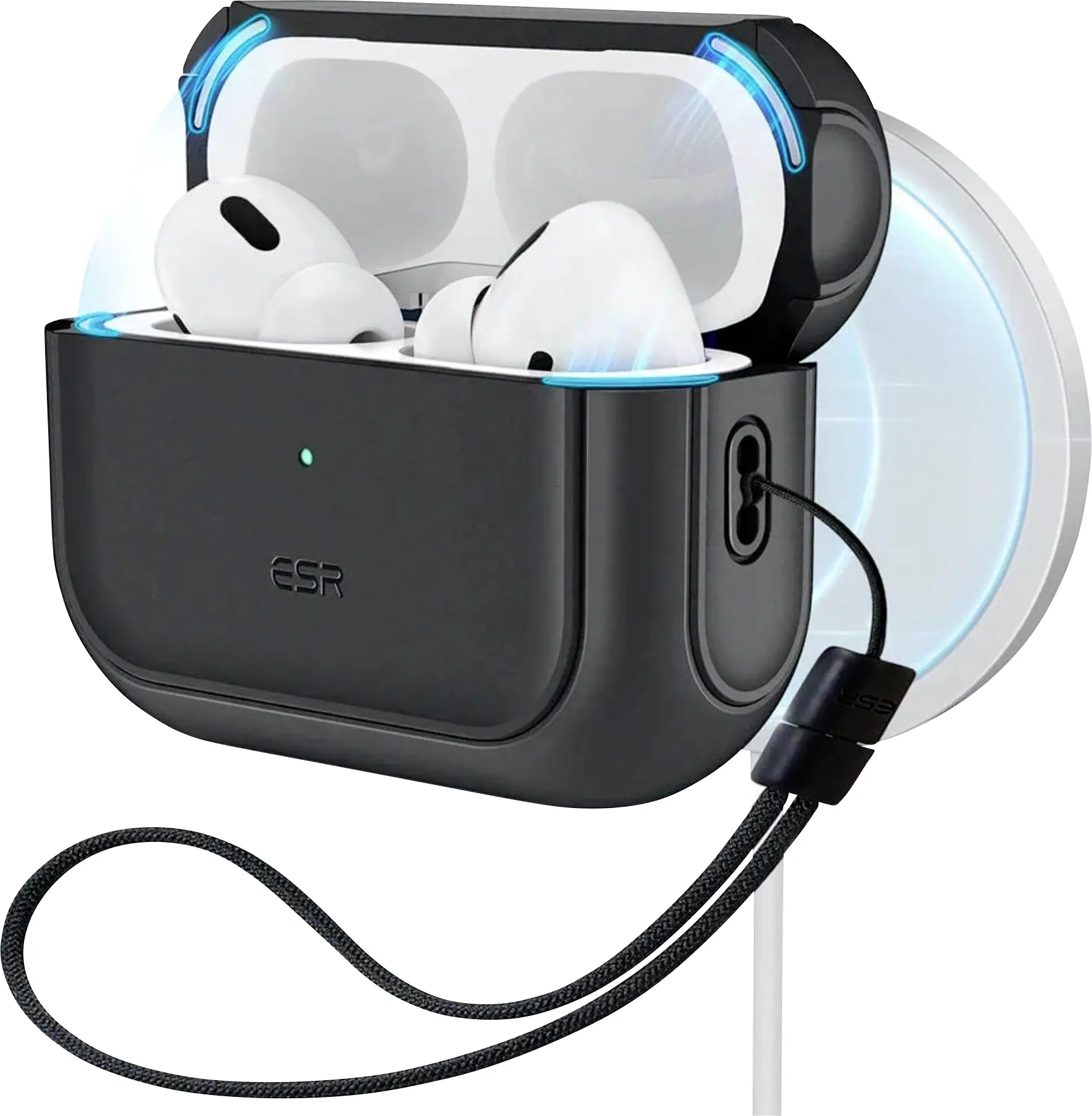 ESR ESR Orbit Hybrid HaloLock Case | Apple A Ochranné nabíjecí pouzdro černá ESR ESR Orbit Hybrid HaloLock Case | Apple A Ochranné nabíjecí pouzdro černá