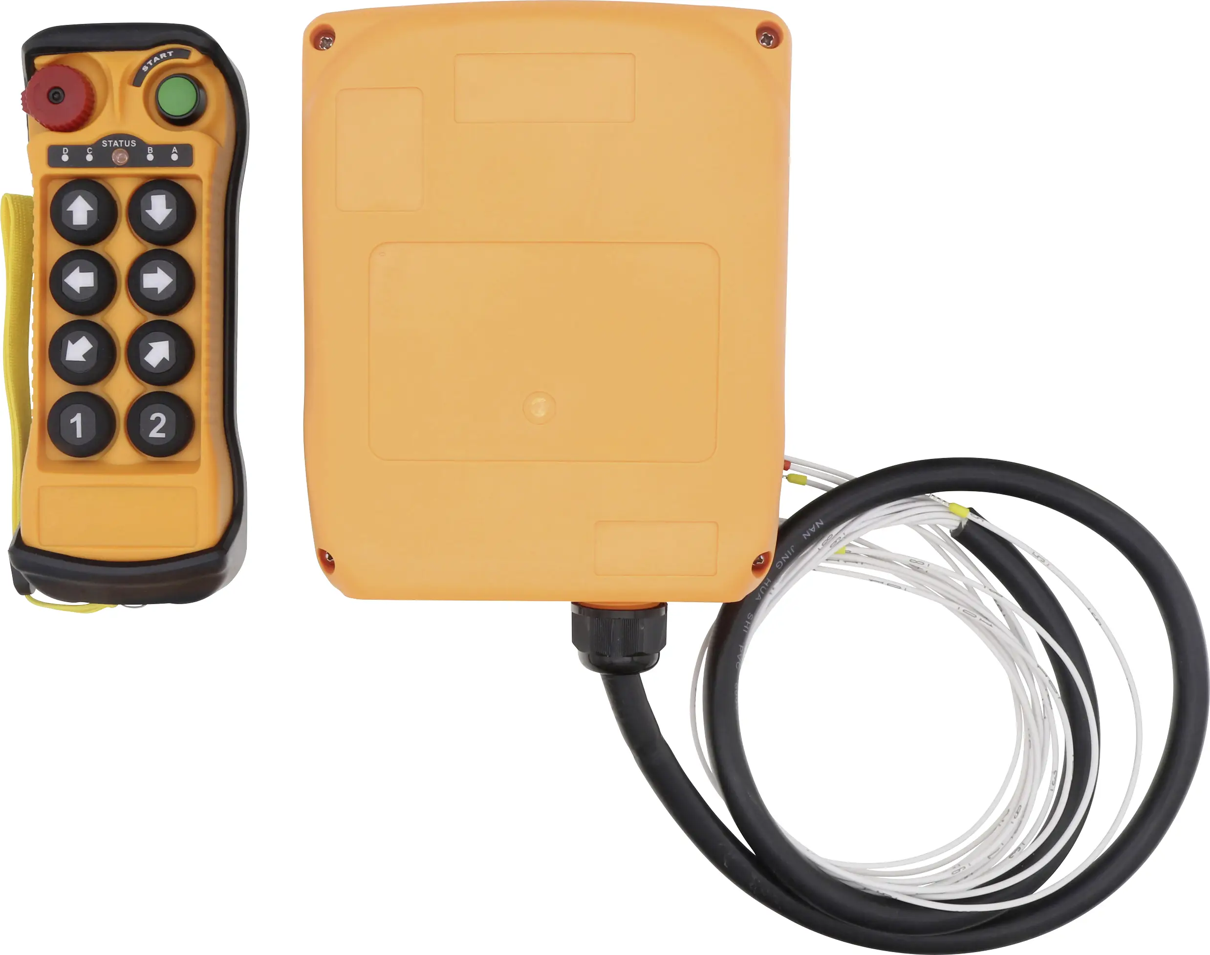 TRU COMPONENTS TC-Q800 12-24V TC-14232276 Průmyslové rádiové dálkové ovládání, 8 kanálů, 12–24 V 1 sada