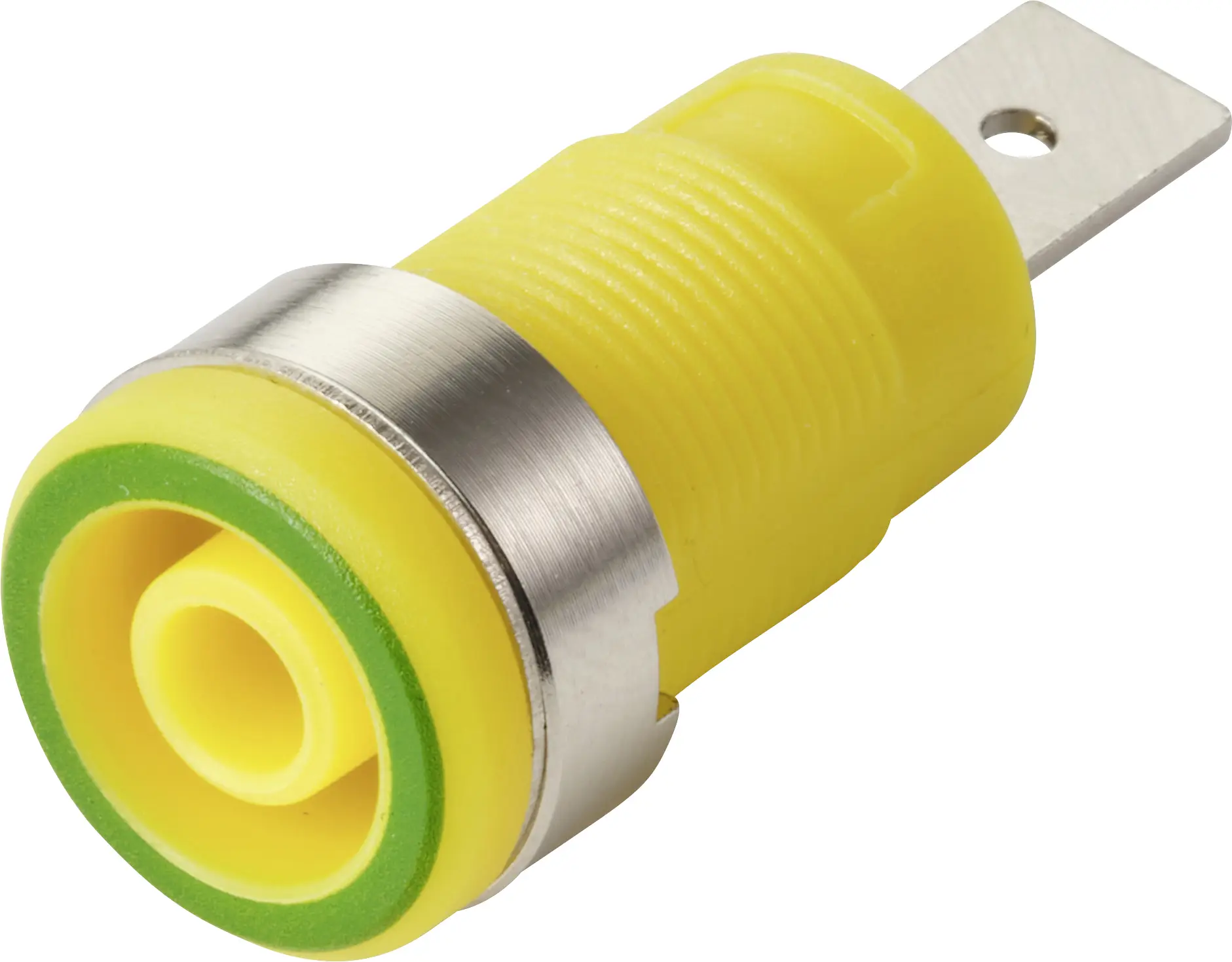 TRU COMPONENTS MP-32 grün-gelb bezpečnostní vestavná zásuvka 4 mm zásuvka, rovná Ø pin: 4 mm zelenožlutá 1 ks Bulk TRU COMPONENTS MP-32 grün-gelb bezpečnostní vestavná zásuvka 4 mm zásuvka, rovná Ø pin: 4 mm zelenožlutá 1 ks Bulk