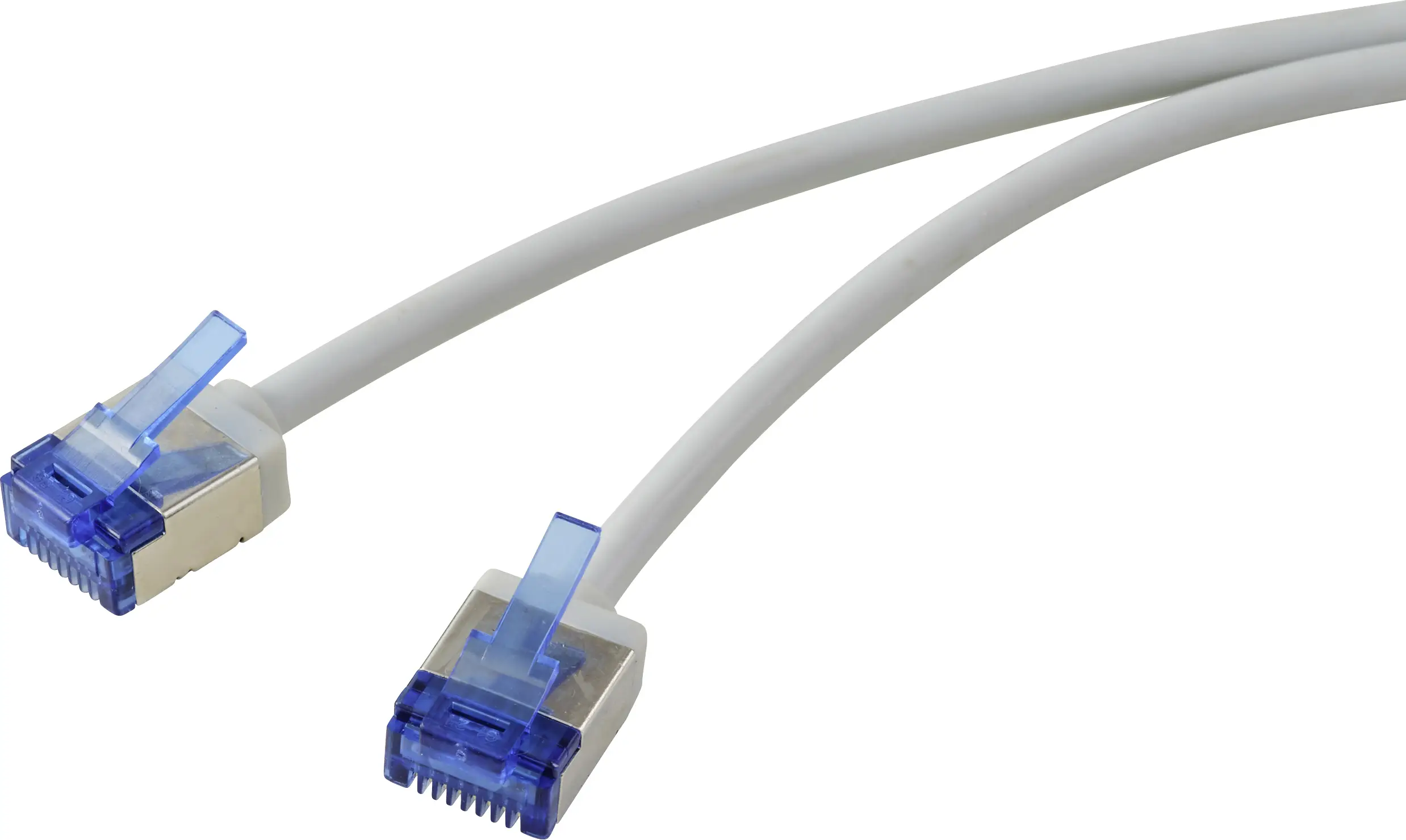 Renkforce RF-7116934 RJ45 síťový síťové kabely, propojovací kabely CAT 6A U/FTP 10.00 m šedá extrémně tenký 1 ks Renkforce RF-7116934 RJ45 síťový síťové kabely, propojovací kabely CAT 6A U/FTP 10.00 m šedá extrémně tenký 1 ks