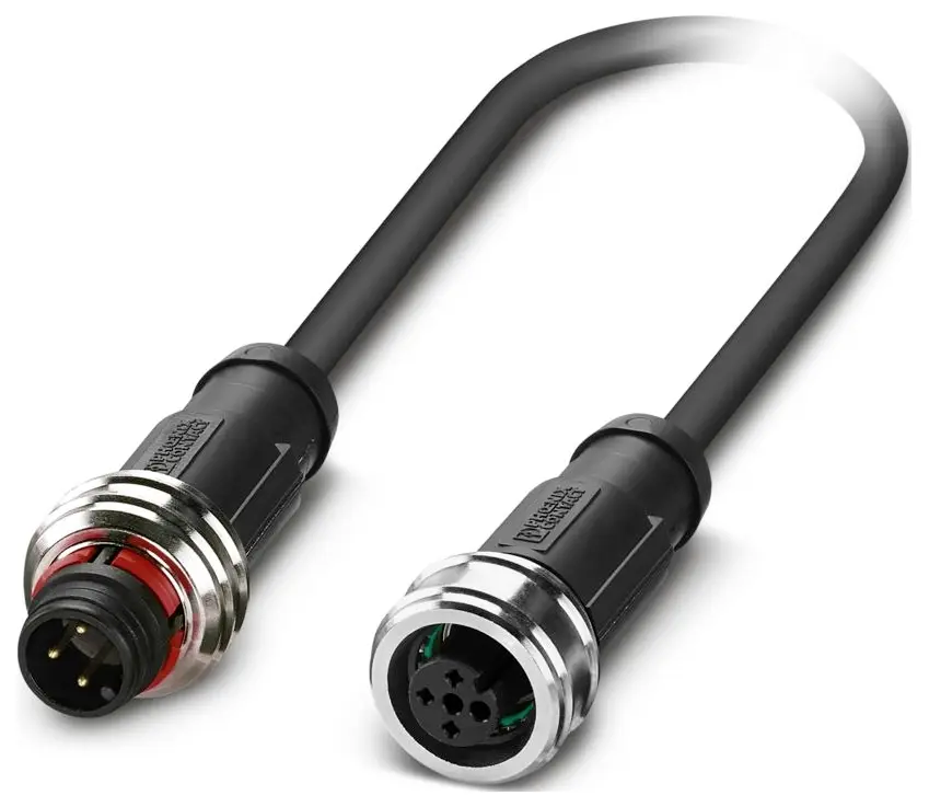 Phoenix Contact SAC-3P-P12MS/ 1,5-PUR/P12FS Kabel pro senzor/aktor, 1223960, piny: 3, 1.5 m, 1 ks Phoenix Contact SAC-3P-P12MS/ 1,5-PUR/P12FS Kabel pro senzor/aktor, 1223960, piny: 3, 1.5 m, 1 ks