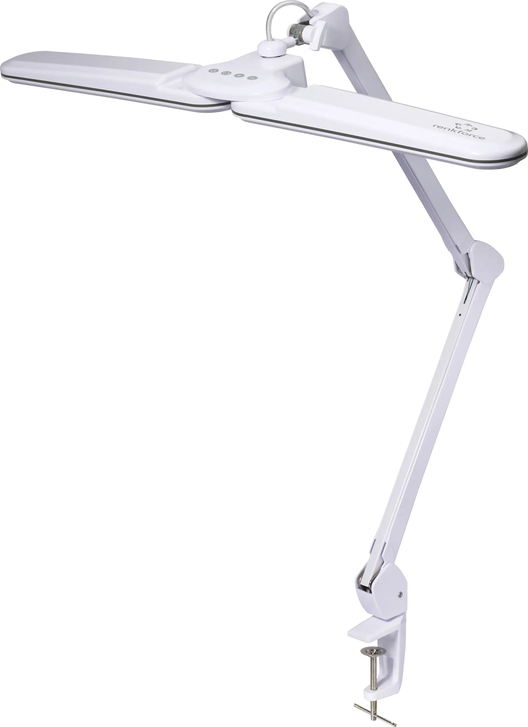 Renkforce RF-7165304 upínací světlo LED LED 18 W bílošedá Renkforce RF-7165304 upínací světlo LED LED 18 W bílošedá