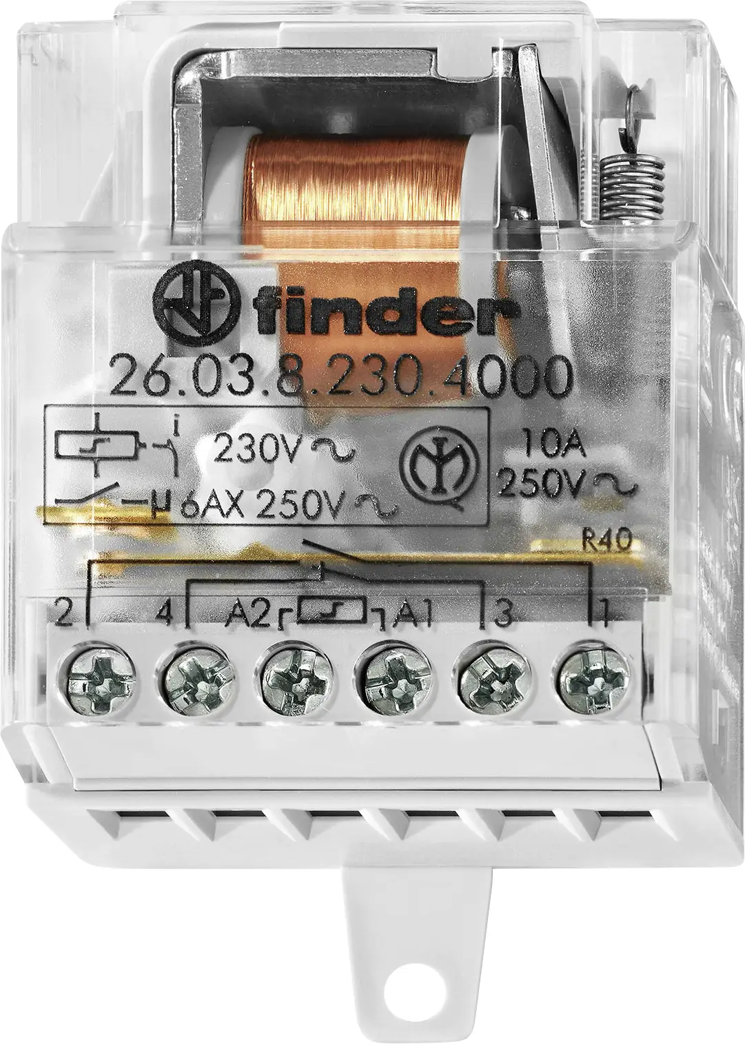 Finder 26.08.8.230.4000 26.08.8.230.4000 impulsní spínač 2500 VA, 10 A Finder 26.08.8.230.4000 26.08.8.230.4000 impulsní spínač 2500 VA, 10 A