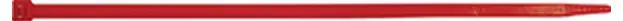 Intercable 183217, ICC61602, stahovací pásky, 2.5 mm, 100 mm, červená, s plastovými kleštěmi, 1 ks