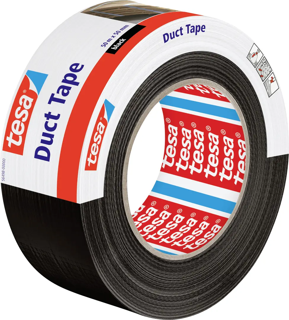 tesa 56498-00000-15 instalatérská izolační páska tesa® Duct tape černá (d x š) 50 m x 50 mm 1 ks tesa 56498-00000-15 instalatérská izolační páska tesa® Duct tape černá (d x š) 50 m x 50 mm 1 ks