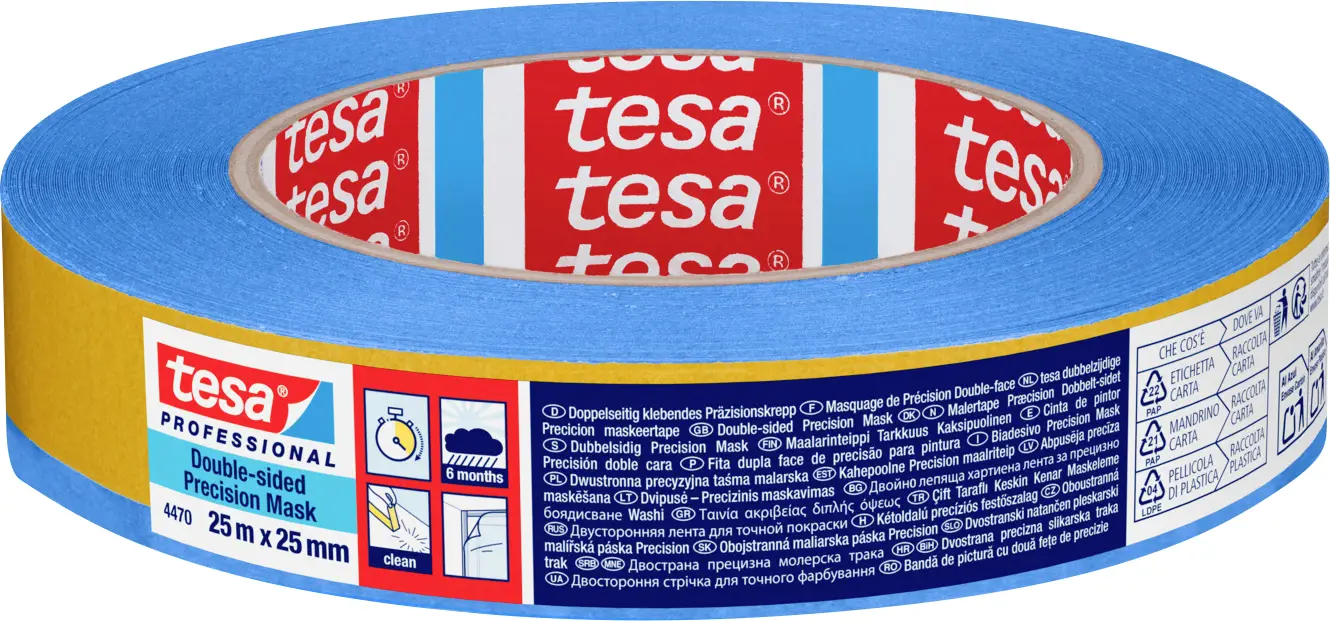 tesa 04470-00001-00 oboustranná lepicí páska tesa® Professional modrá (d x š) 25 m x 25 mm 1 ks tesa 04470-00001-00 oboustranná lepicí páska tesa® Professional modrá (d x š) 25 m x 25 mm 1 ks