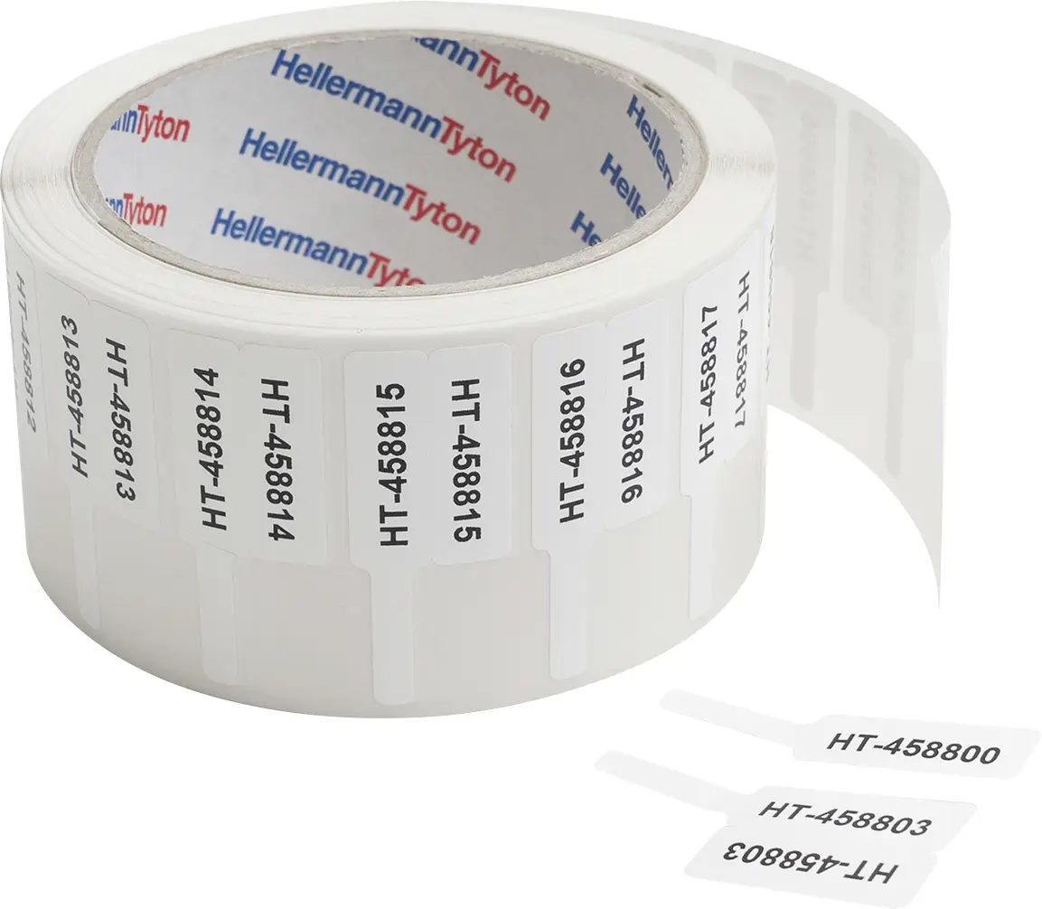 HellermannTyton 596-00161 Helatag-Marker TAG30-40T1FL štítky pro značkovací systém Druh montáže: nalepení Potisknutelná plocha: 30 x 20 mm bílá 1000 ks HellermannTyton 596-00161 Helatag-Marker TAG30-40T1FL štítky pro značkovací systém Druh montáže: nalepení Potisknutelná plocha: 30 x 20 mm bílá 1000 ks