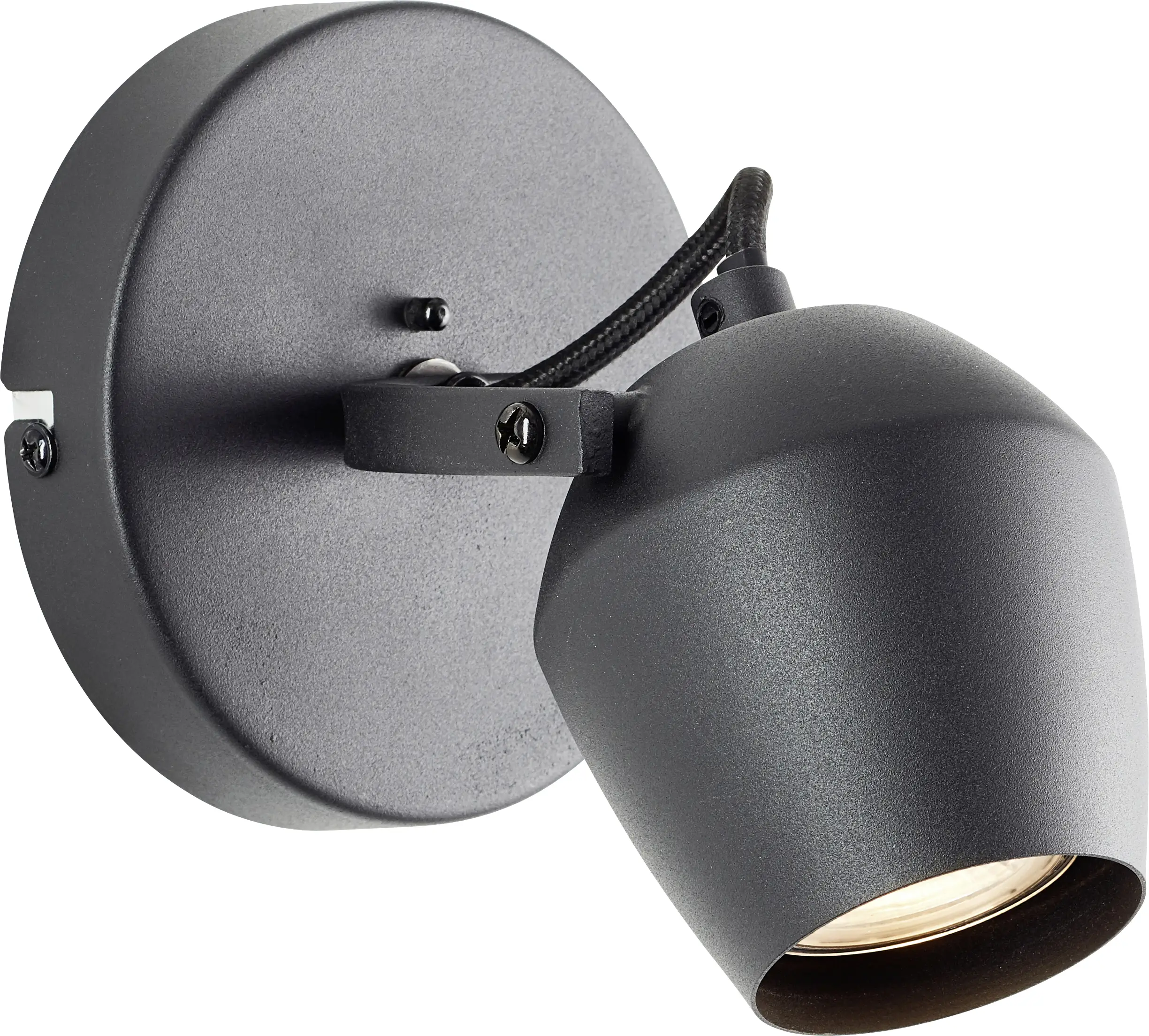 Brilliant Wandspot 12cm G06710/86 nástěnné světlo GU10 černá Brilliant Wandspot 12cm G06710/86 nástěnné světlo GU10 černá