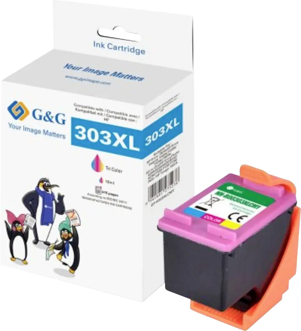 G&G Ink kompatibilní barva GP-H303XLCMY G&G Ink kompatibilní barva GP-H303XLCMY