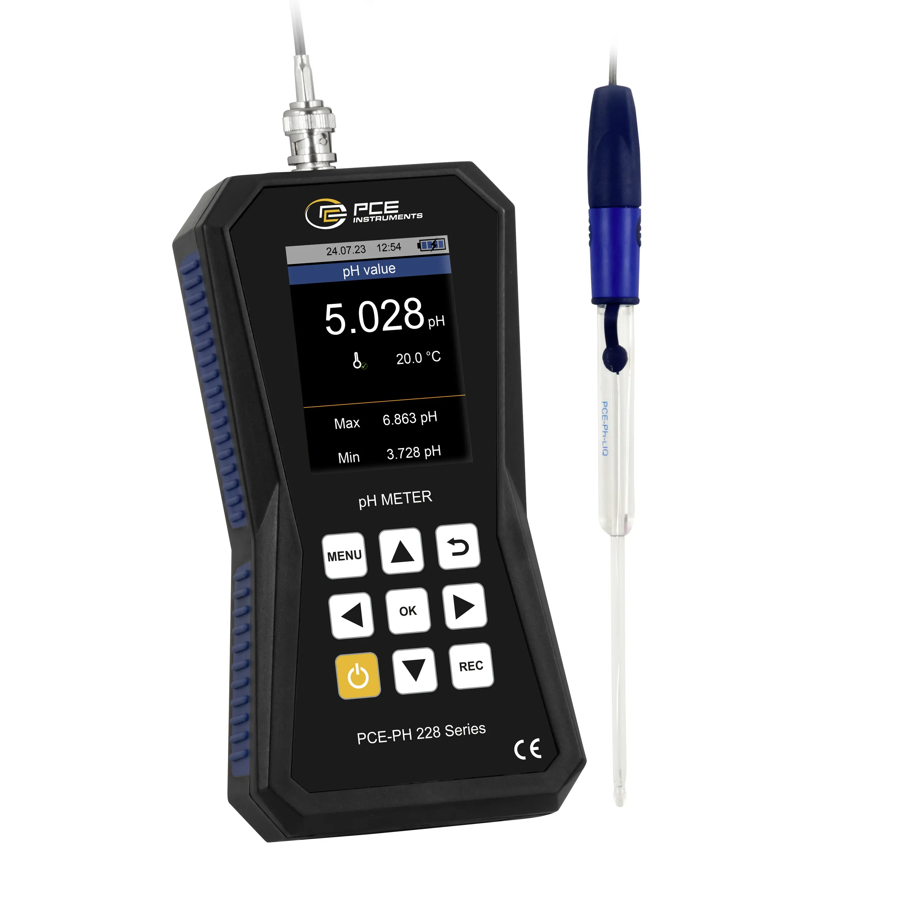 PCE Instruments PCE-PH 228LIQ pH metr pH hodnota , teplota, redox (ORP) PCE Instruments PCE-PH 228LIQ pH metr pH hodnota , teplota, redox (ORP)