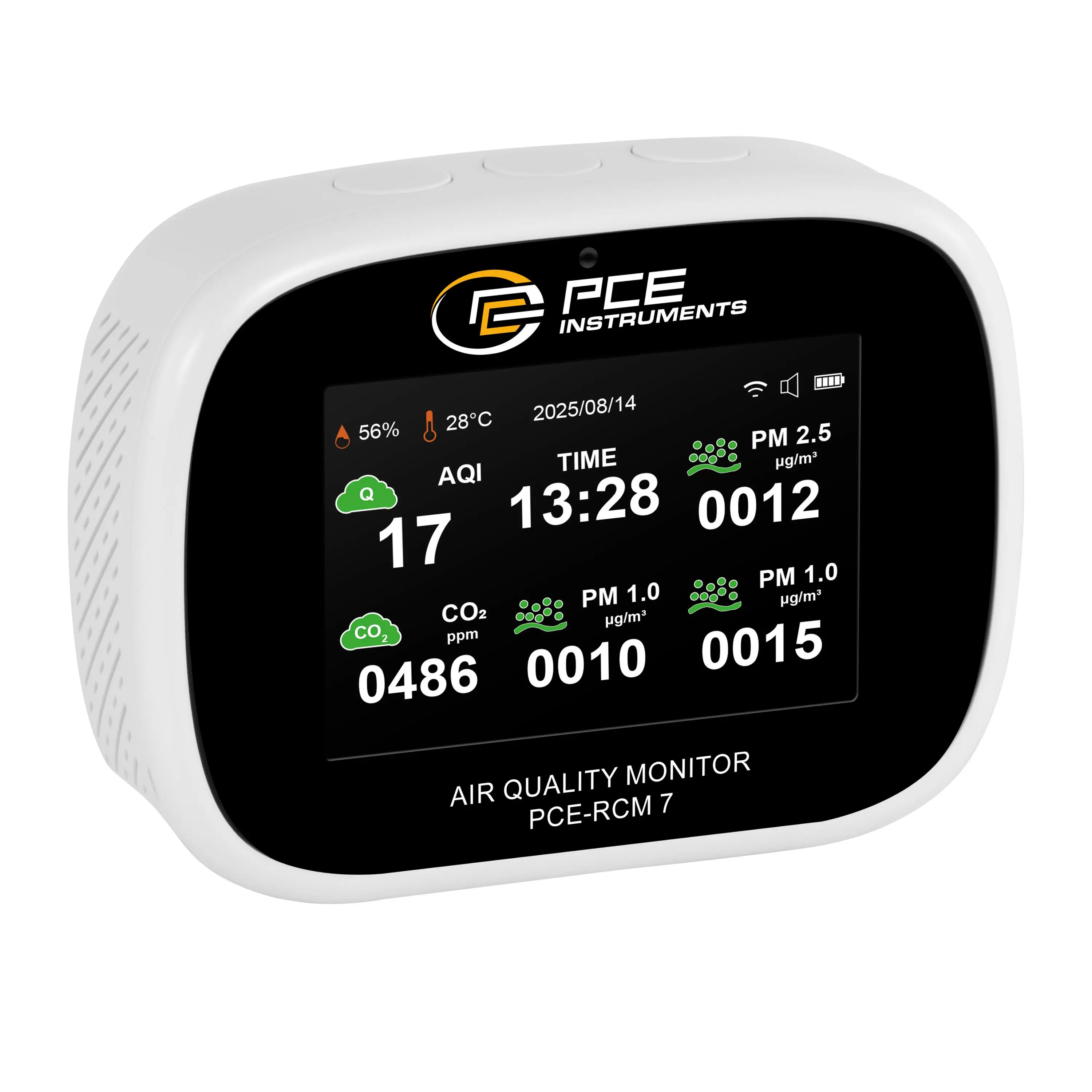 PCE Instruments PCE-RCM 7 měřič oxidu uhličitého (CO2), CO2, PCE-RCM 7 PCE Instruments PCE-RCM 7 měřič oxidu uhličitého (CO2), CO2, PCE-RCM 7