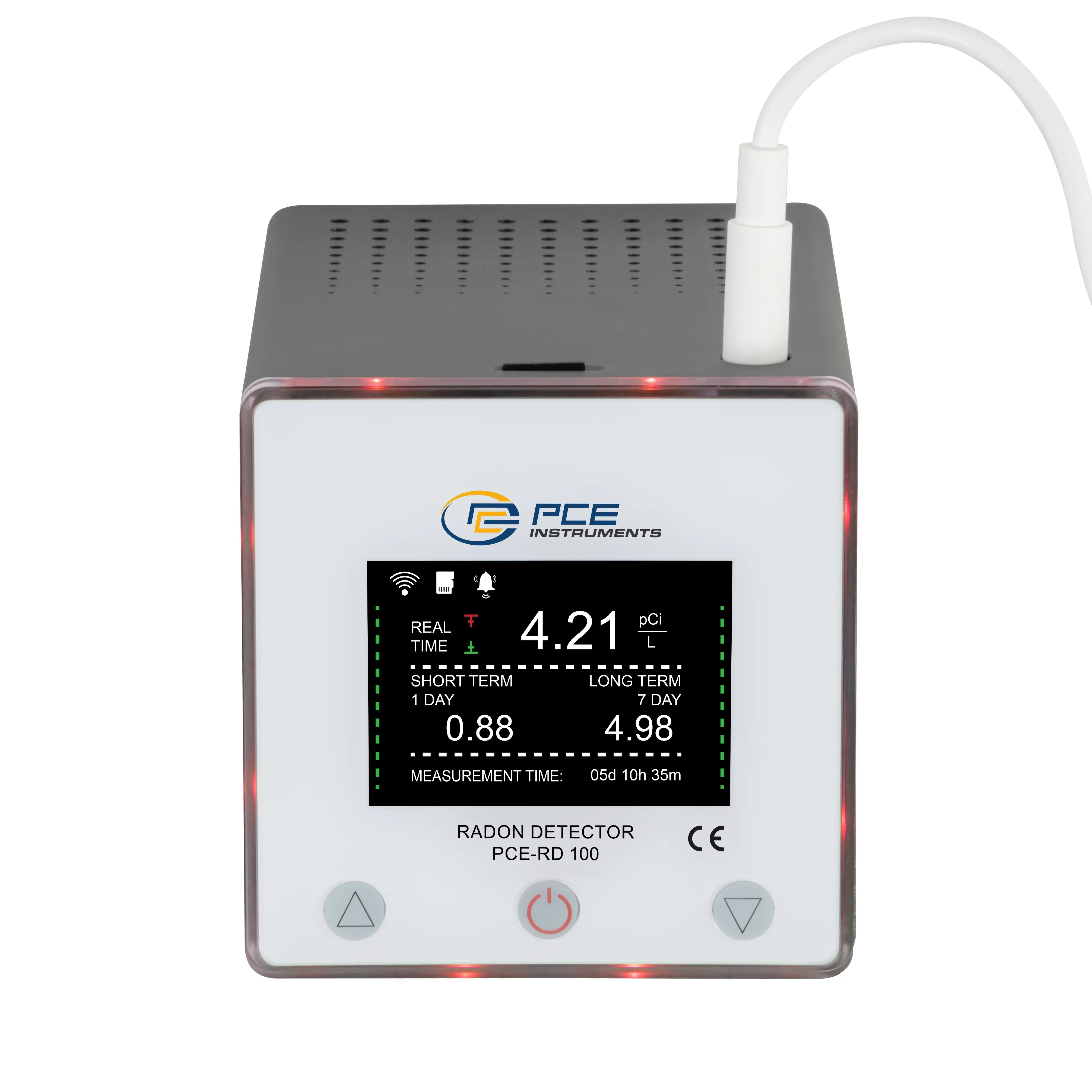 PCE Instruments PCE-RD 100 radonový měřič , s funkcí datového záznamníku, bez certifikátu PCE Instruments PCE-RD 100 radonový měřič , s funkcí datového záznamníku, bez certifikátu