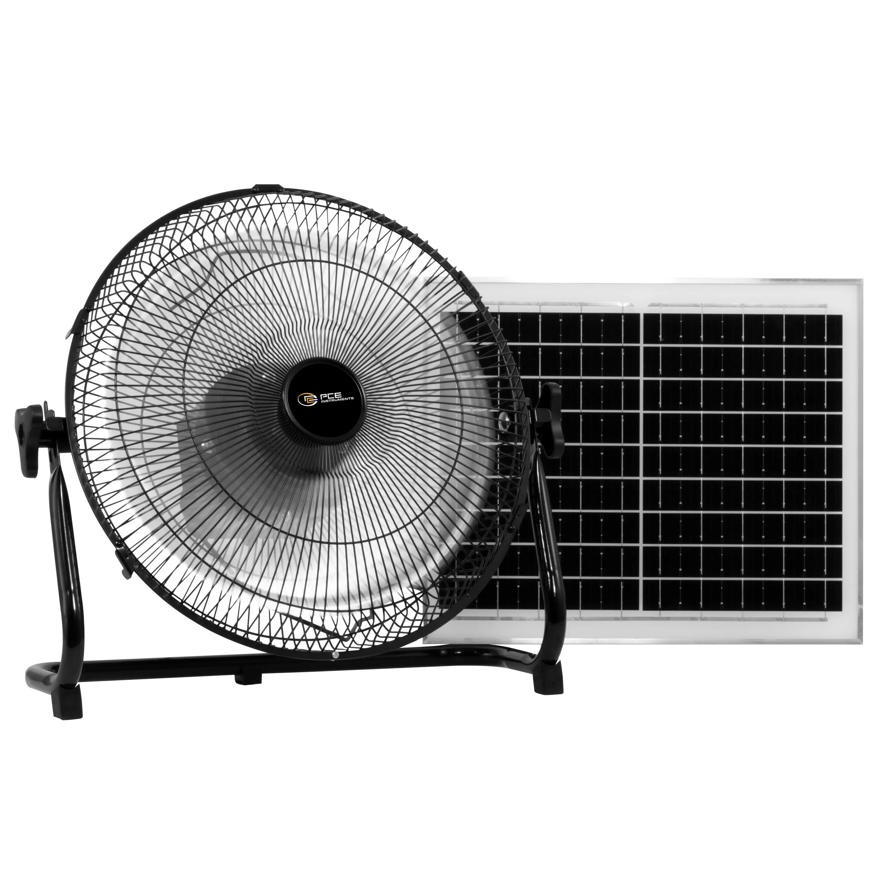 PCE Instruments PCE-SV 10 podlahový ventilátor 10 W (Ø x v) 350 mm x 395 mm černá možné napájení z akumulátru, s aku PCE Instruments PCE-SV 10 podlahový ventilátor 10 W (Ø x v) 350 mm x 395 mm černá možné napájení z akumulátru, s aku