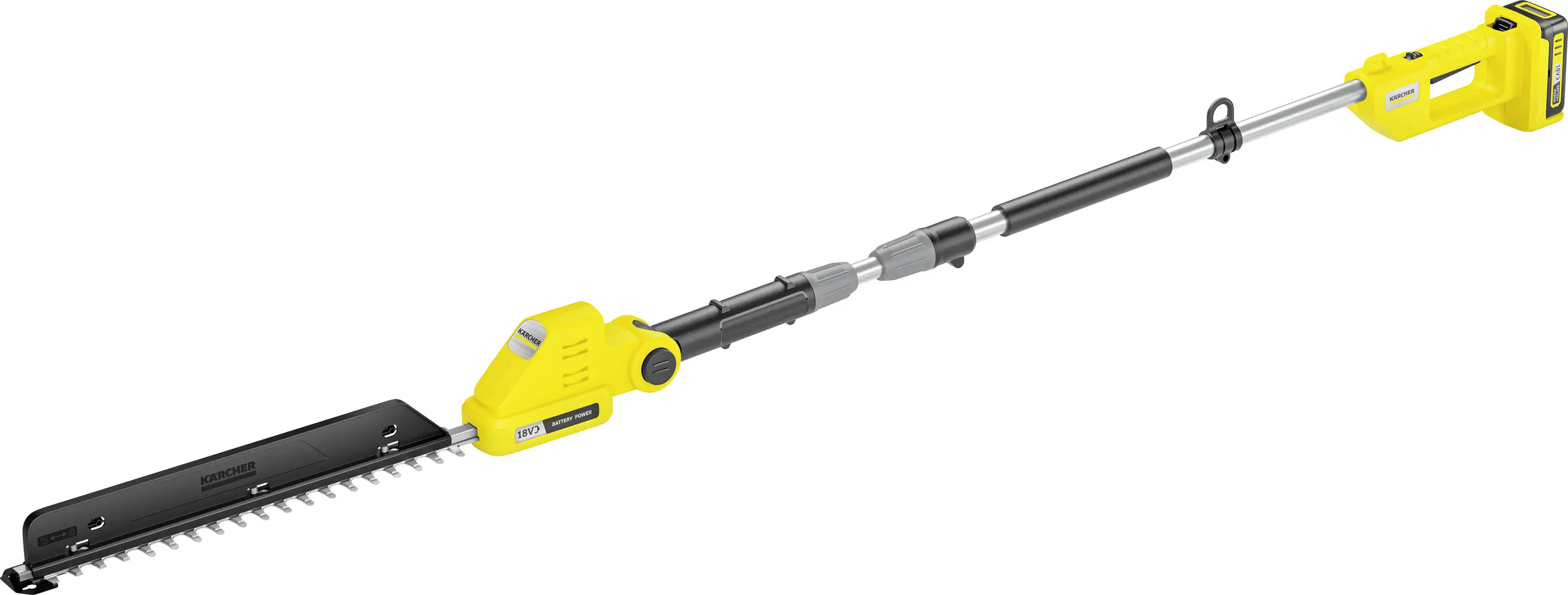 Kärcher Home & Garden PHG 2-18 akumulátor Aku nůžky na živý plot bez akumulátoru, bez nabíječky, výškově nastavitelná rukojeť 18 V 450 mm