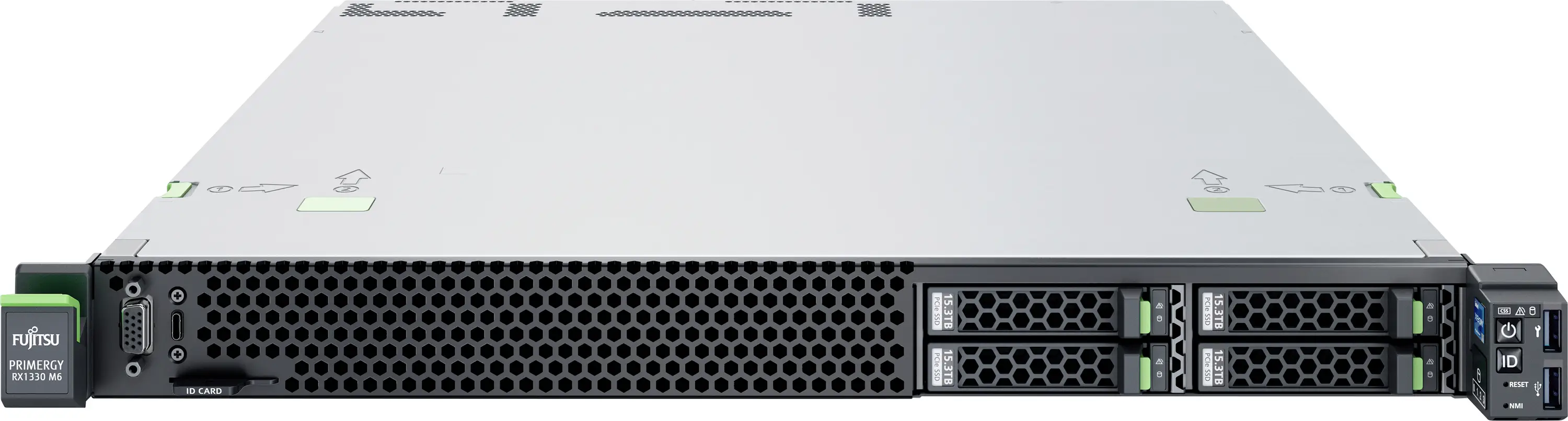 Fujitsu Rack server PC FUJITSU RX1330m6 VFY 4xSFF Xeon 6333P Intel® Xeon® E 6333P 32 GB RAM VFY:R1336SA233IN Fujitsu Rack server PC FUJITSU RX1330m6 VFY 4xSFF Xeon 6333P Intel® Xeon® E 6333P 32 GB RAM VFY:R1336SA233IN