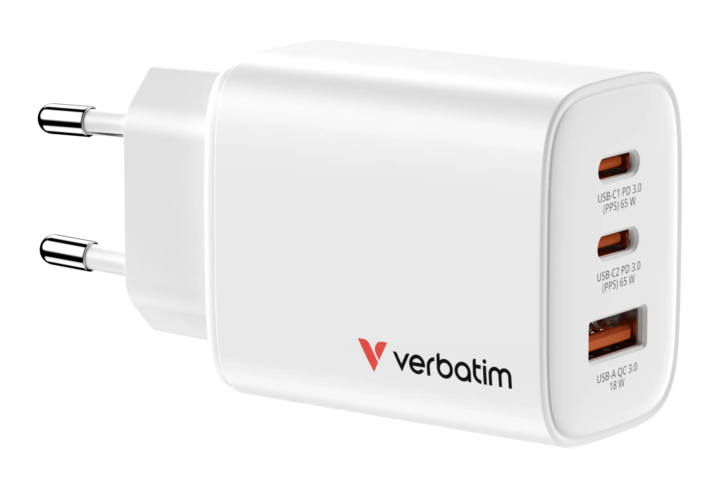 Verbatim 32353 síťový adaptér / napájení, Rychlonabíječka, 20 V, 65 W Verbatim 32353 síťový adaptér / napájení, Rychlonabíječka, 20 V, 65 W