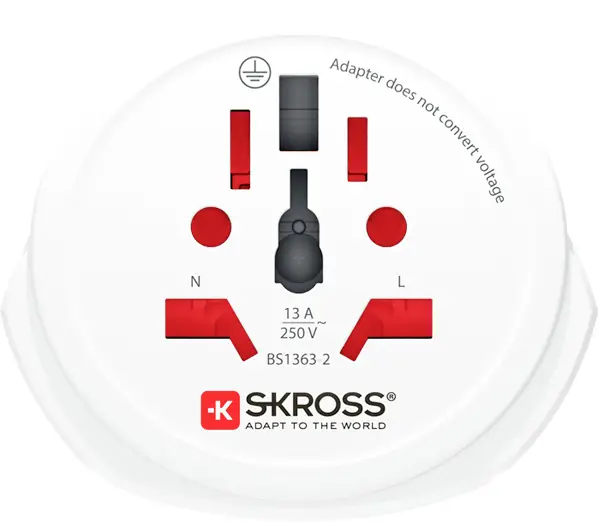 Skross 1.500221C-E cestovní adaptér Skross 1.500221C-E cestovní adaptér