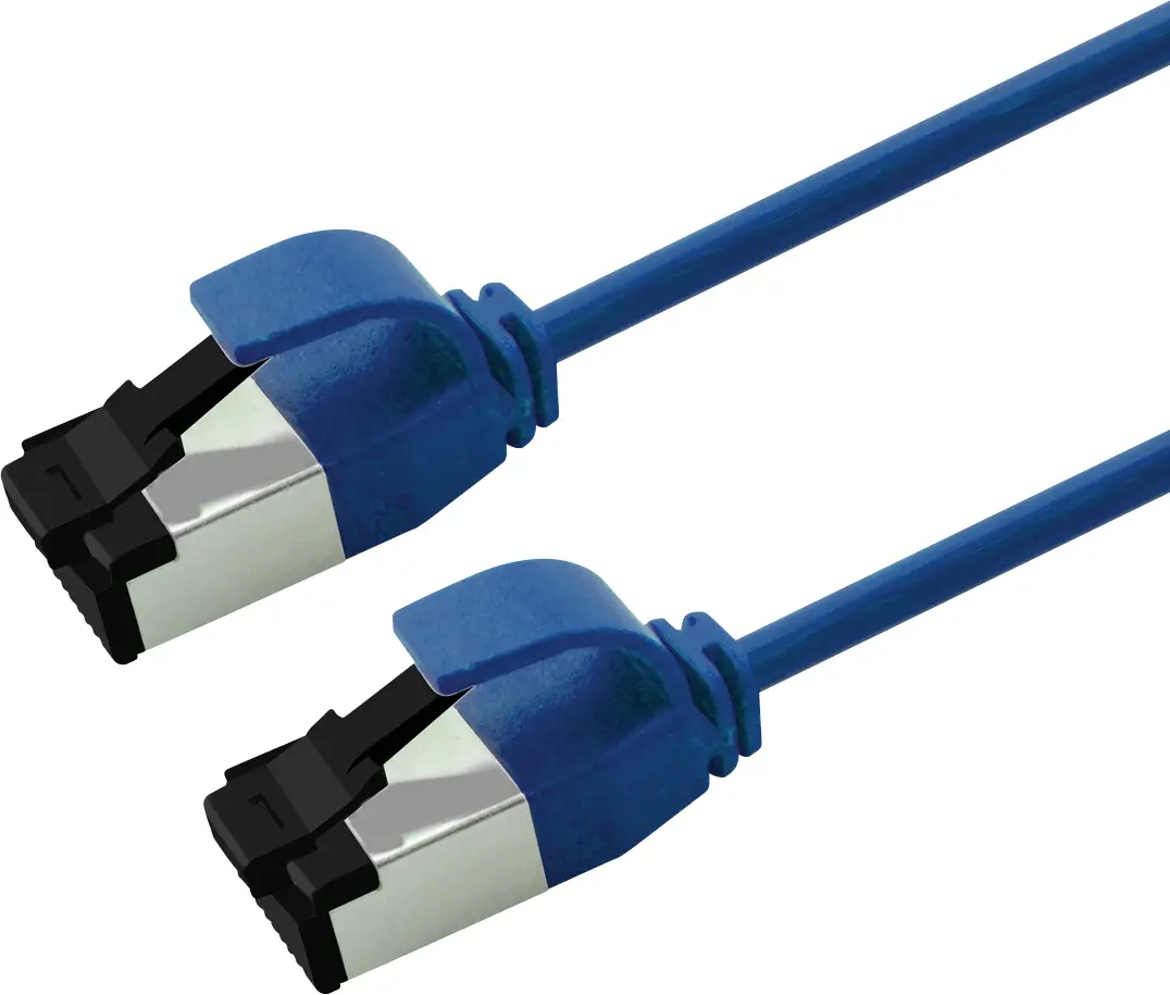 Roline 21.15.3250 RJ45 síťové kabely, propojovací kabely CAT 8.1 U/FTP 0.15 m modrá 1 ks Roline 21.15.3250 RJ45 síťové kabely, propojovací kabely CAT 8.1 U/FTP 0.15 m modrá 1 ks