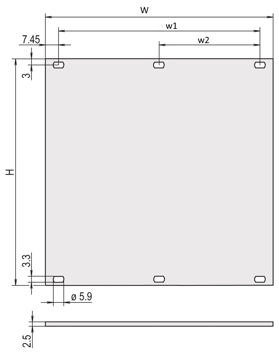 nVent SCHROFF SCHROFF TEILFRONTPL.2HE 28TE EL/CR Přední panel 84 x 141.9 hliník vícebarevná 1 ks Piece nVent SCHROFF SCHROFF TEILFRONTPL.2HE 28TE EL/CR Přední panel 84 x 141.9 hliník vícebarevná 1 ks Piece