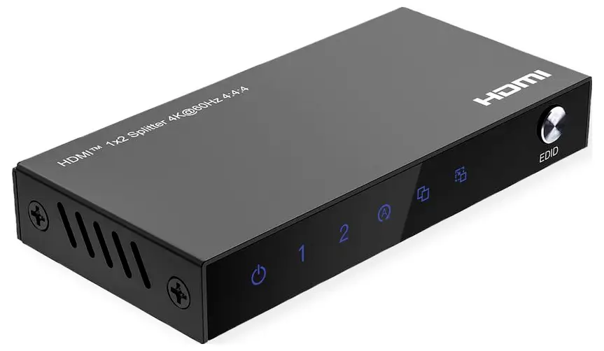 Value 14.99.3583 1 + 2 porty HDMI rozbočovač černá Value 14.99.3583 1 + 2 porty HDMI rozbočovač černá