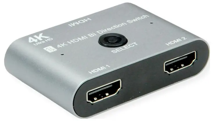 Value 2 porty HDMI přepínač lze použít oboustranně Value 2 porty HDMI přepínač lze použít oboustranně