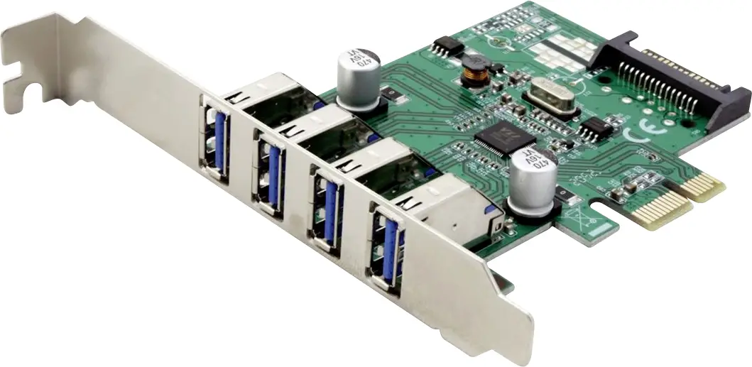 Value 15.99.2117 4 porty karta USB 3.0 USB-A PCIe x1 Value 15.99.2117 4 porty karta USB 3.0 USB-A PCIe x1