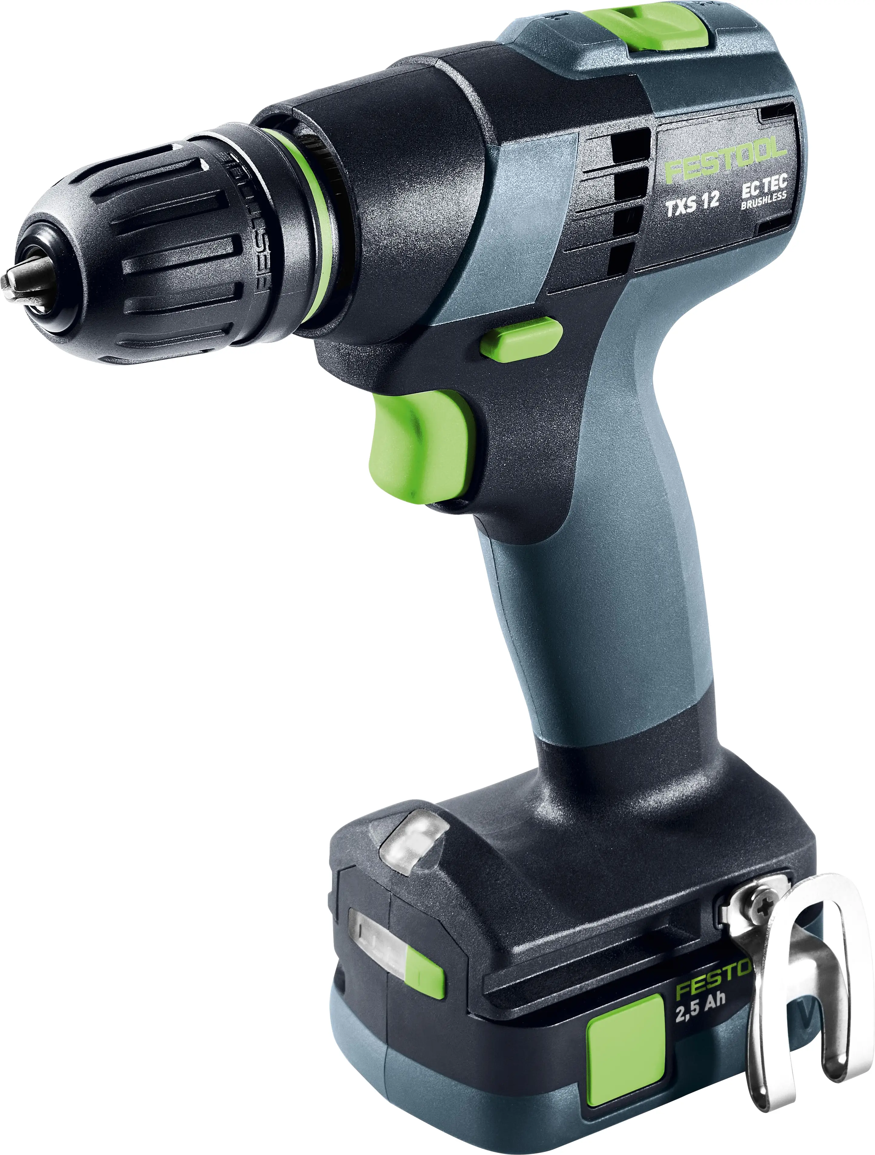 Festool TXS 12 2,5-Plus aku vrtací šroubovák, 10.8 V, 2.50 Ah 576873 Festool TXS 12 2,5-Plus aku vrtací šroubovák, 10.8 V, 2.50 Ah 576873