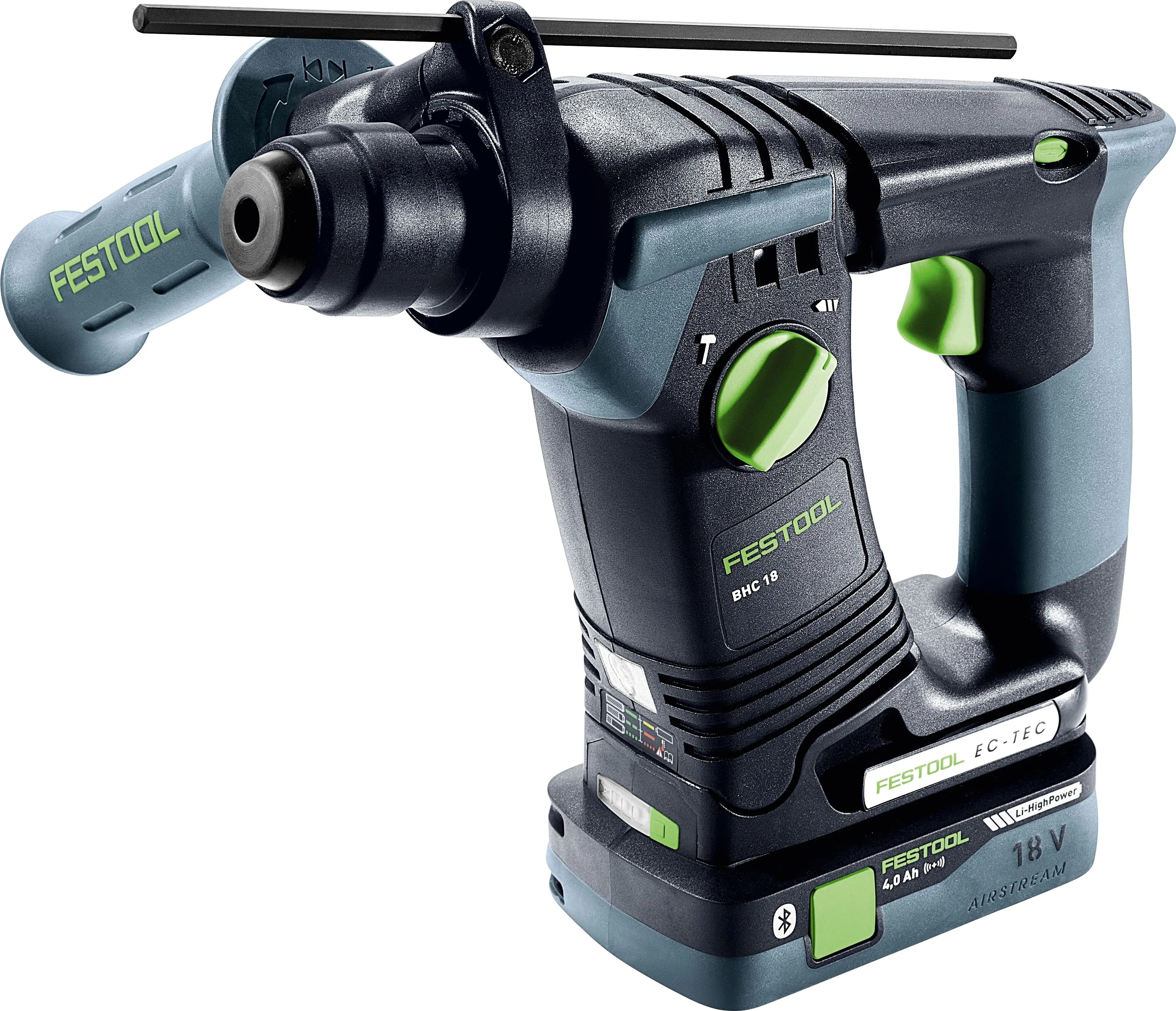 Festool BHC 18 HPC 4,0 I-Plus SDS plus-aku vrtací kladivo 18 V 4 Ah Li-Ion akumulátor Festool BHC 18 HPC 4,0 I-Plus SDS plus-aku vrtací kladivo 18 V 4 Ah Li-Ion akumulátor