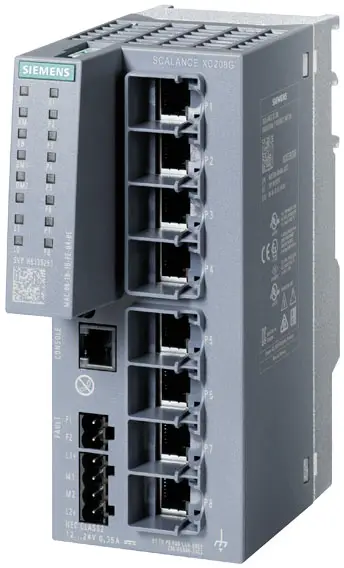 Siemens 6GK52080GA002TC2 6GK5208-0GA00-2TC2 síťový switch 10 / 100 / 1000 MBit/s Siemens 6GK52080GA002TC2 6GK5208-0GA00-2TC2 síťový switch 10 / 100 / 1000 MBit/s
