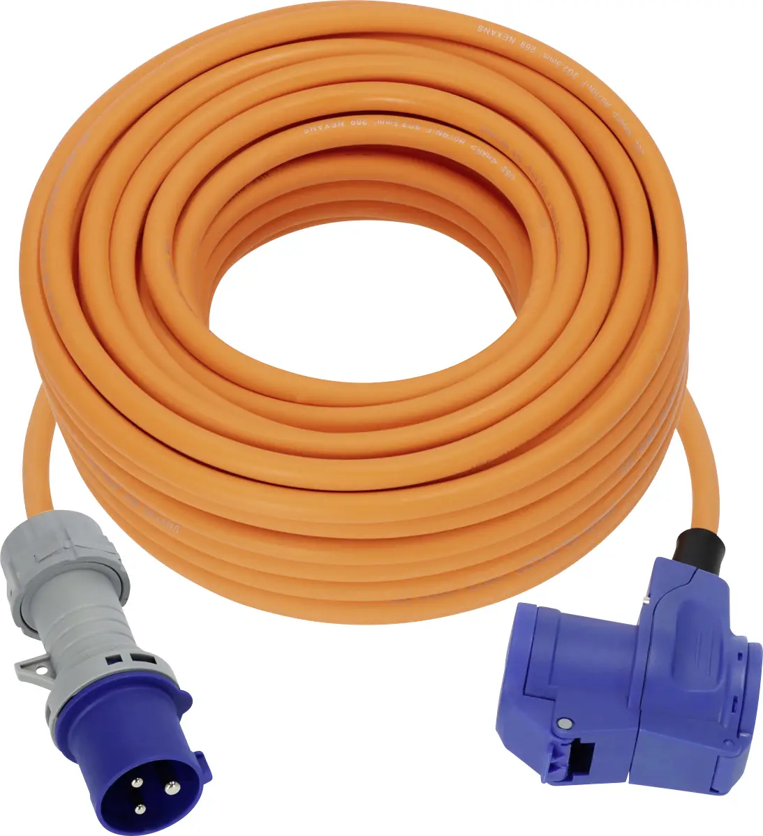 Brennenstuhl 1167650325 napájecí Kempingový prodlužovací CEE kabel, modrá, černá, oranžová, šedá, 25 m Brennenstuhl 1167650325 napájecí Kempingový prodlužovací CEE kabel, modrá, černá, oranžová, šedá, 25 m