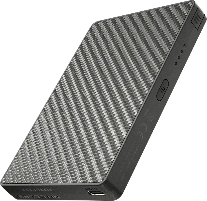 NiteCore powerbanka Li-Ion, 10000 mAh, QC 3.0, Dodávka energie, USB-C® (s napájením), Možnost současného nabíjení a vybíjení NiteCore powerbanka Li-Ion, 10000 mAh, QC 3.0, Dodávka energie, USB-C® (s napájením), Možnost současného nabíjení a vybíjení
