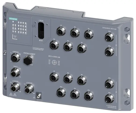 Siemens 6GK52160XA002AS6 6GK5216-0XA00-2AS6 síťový switch 10 GBit/s Siemens 6GK52160XA002AS6 6GK5216-0XA00-2AS6 síťový switch 10 GBit/s