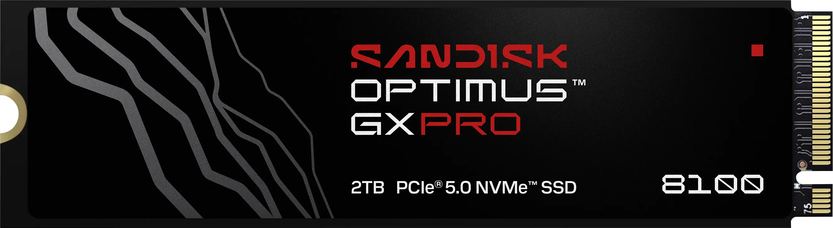 SanDisk Optimus GX PRO 8100 2 TB interní SSD disk NVMe/PCIe M.2 PCIe® 5.0 x4 NVMe™ 2.0 Retail SDSP82200TAN-000E0